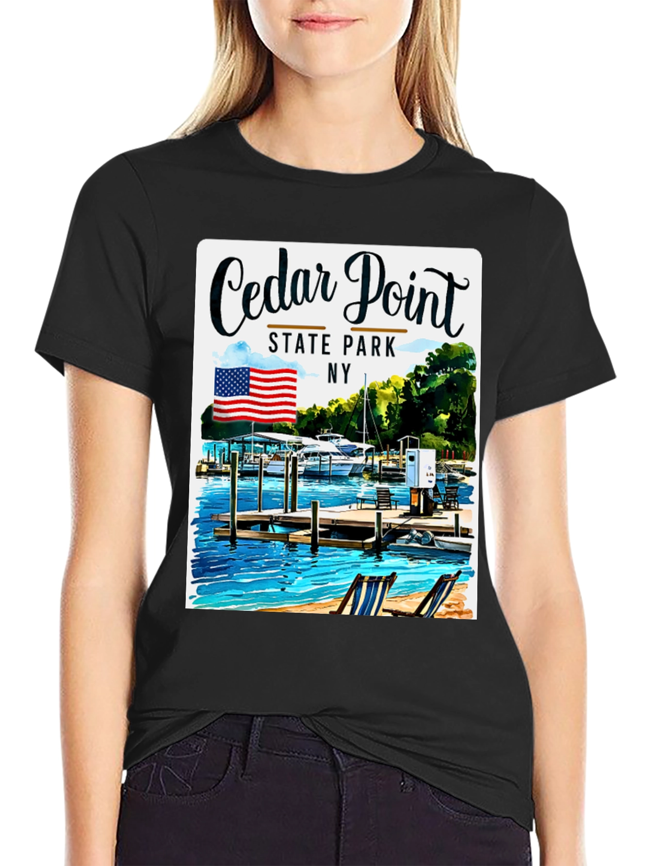 Cedar Point State Park NY T-Shirt