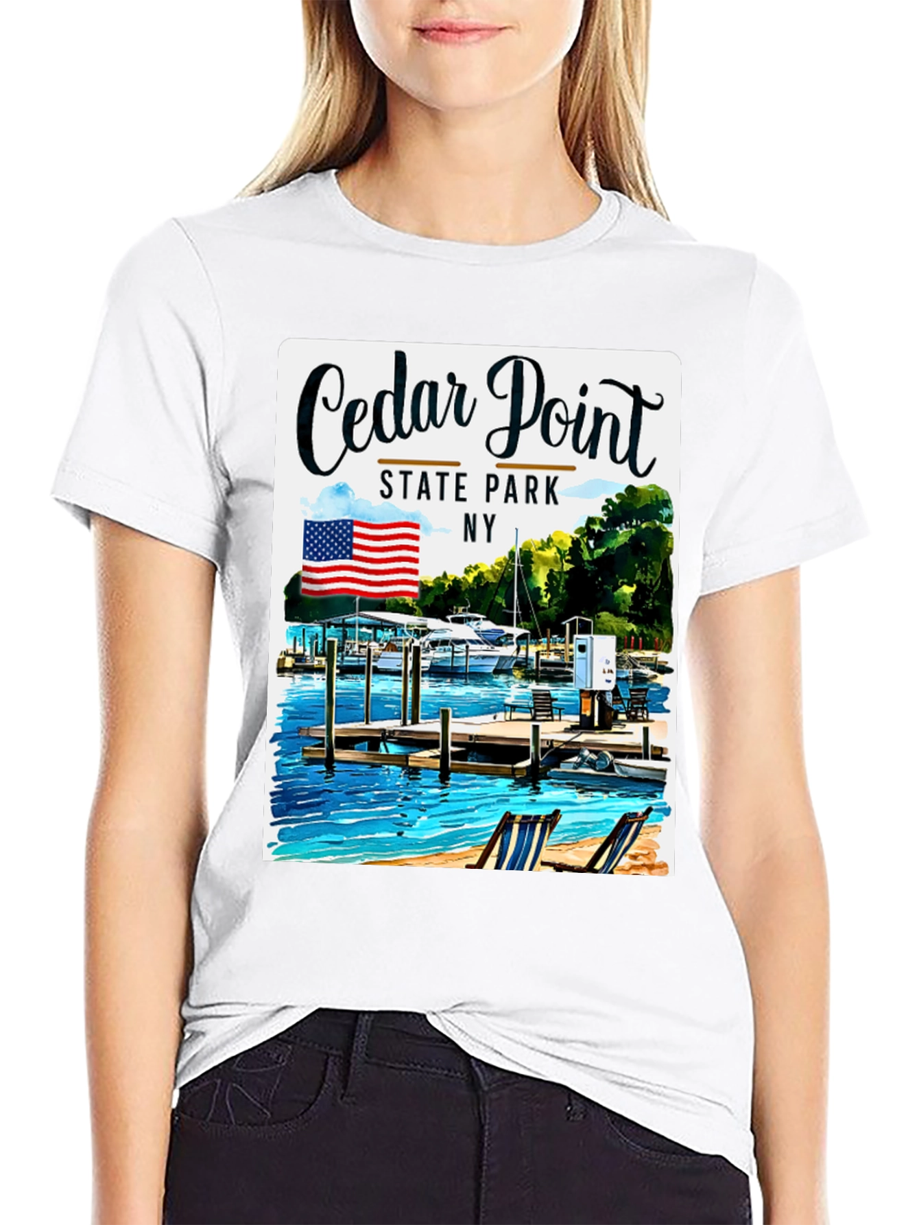 Cedar Point State Park NY T-Shirt