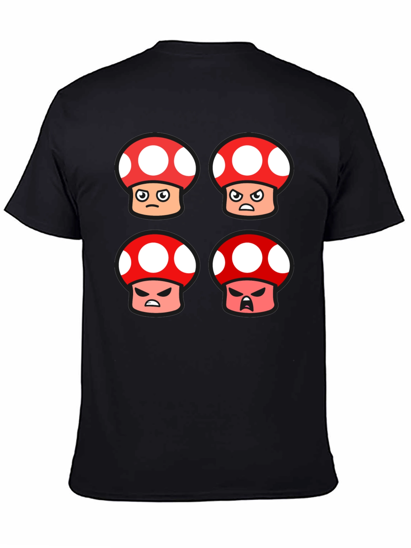 Angry Mushroom T-Shirt - Gamer Tee