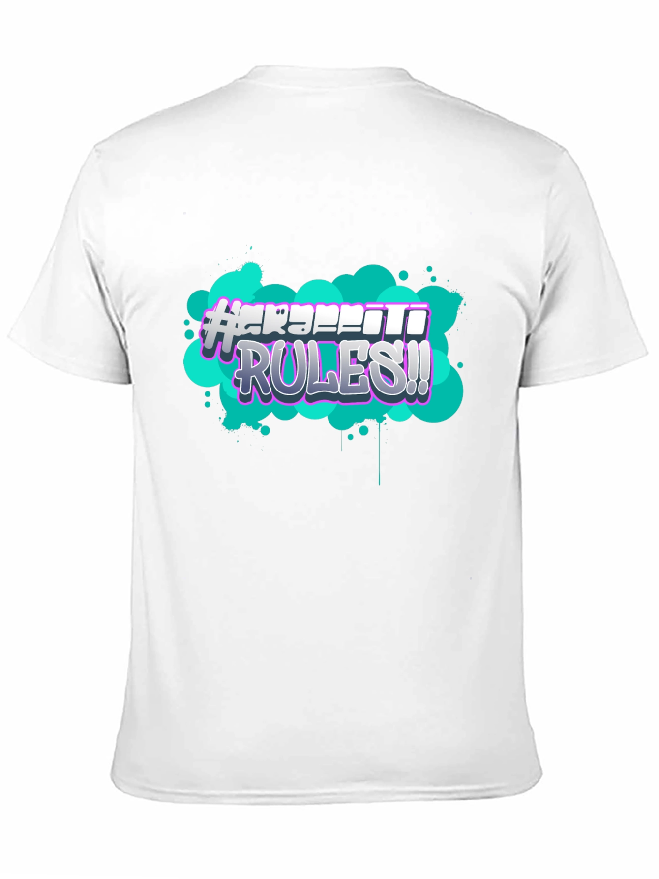 Graffiti Rules Graphic T-Shirt