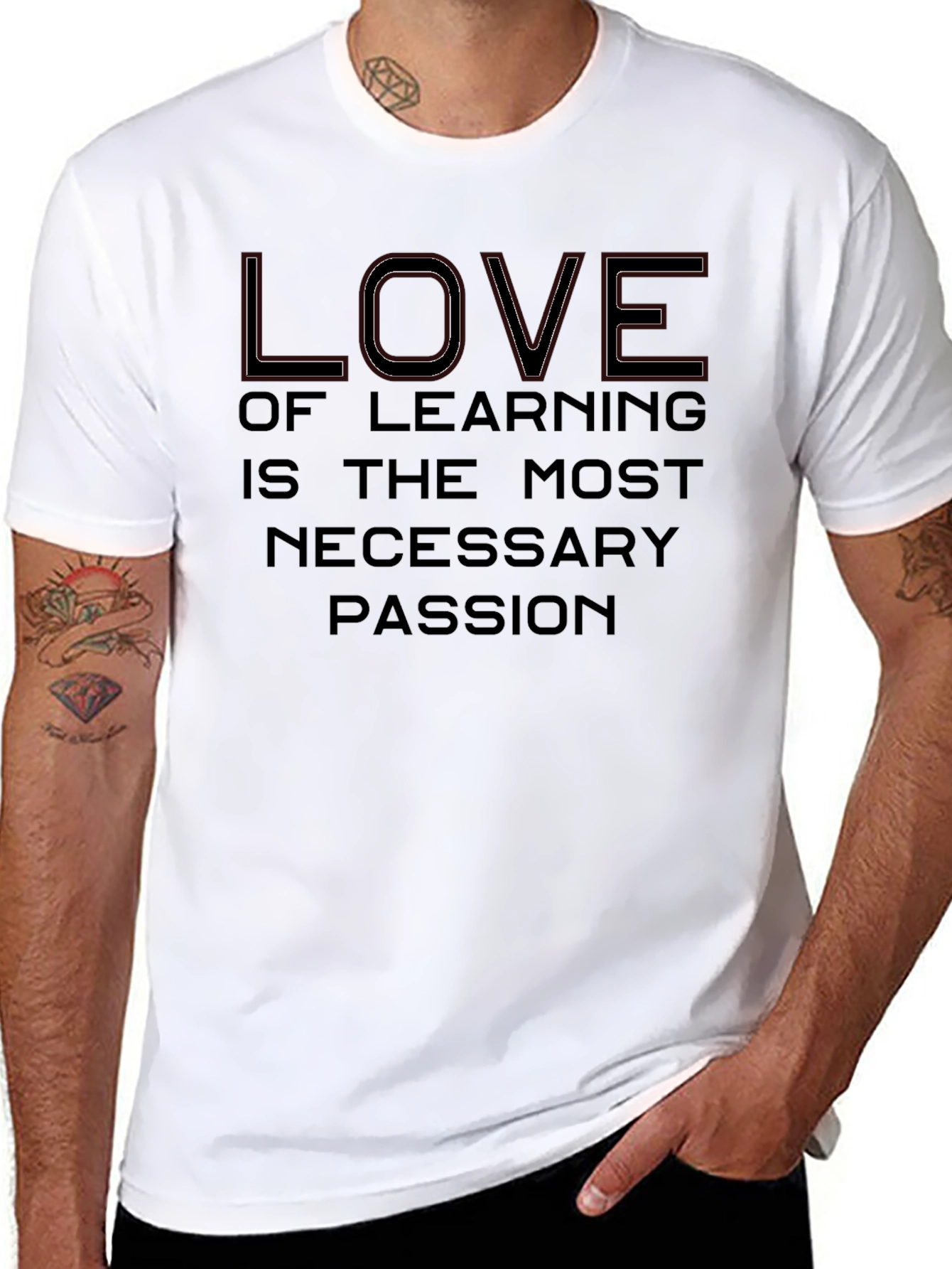 Love of Learning T-Shirt: Necessary Passion Tee
