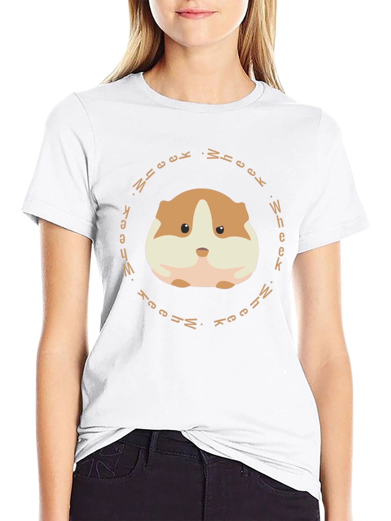 Guinea Pig Wheek T-Shirt - Cute Pet Lover Tee