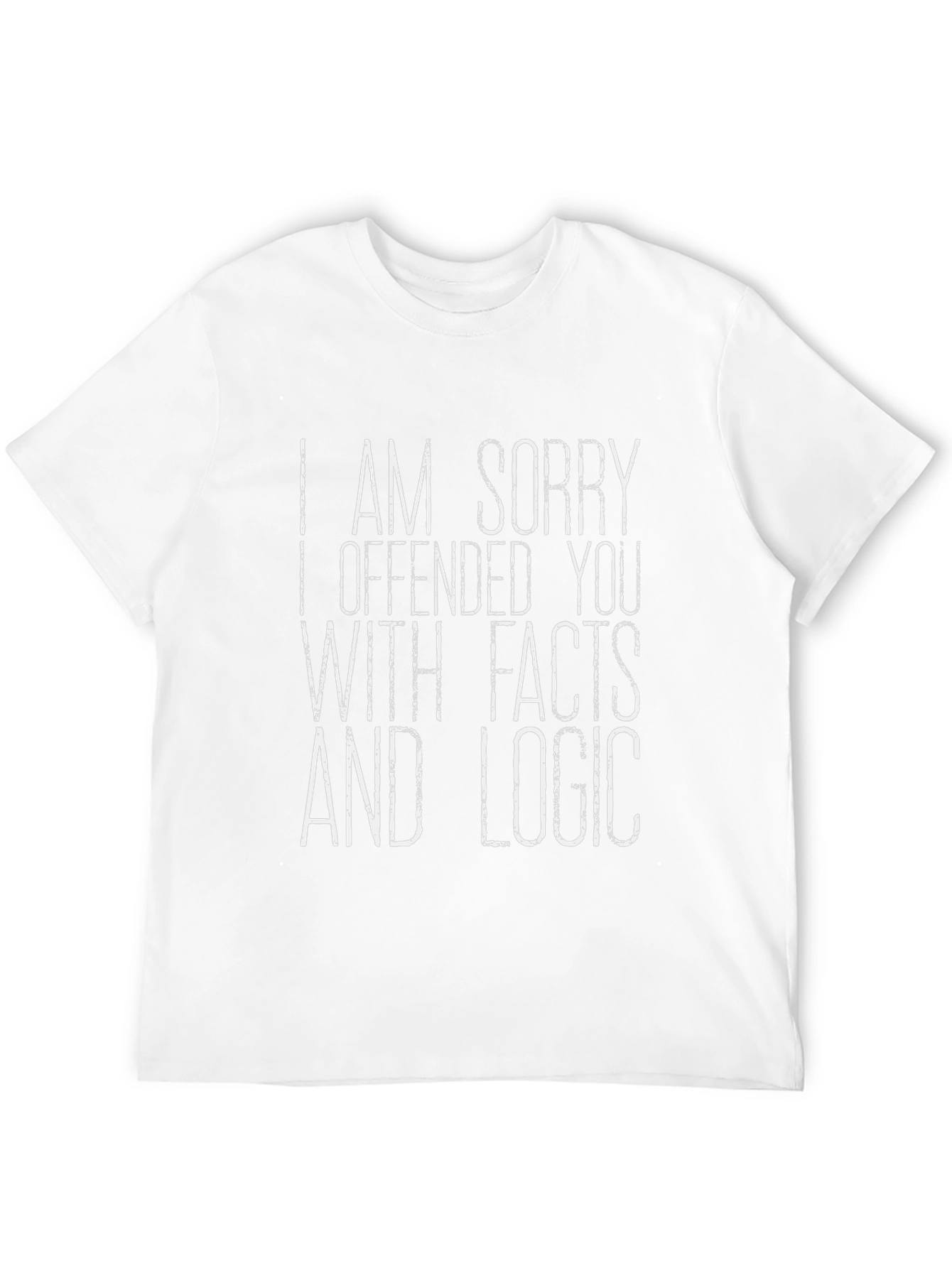 Facts & Logic Mens Graphic Tee