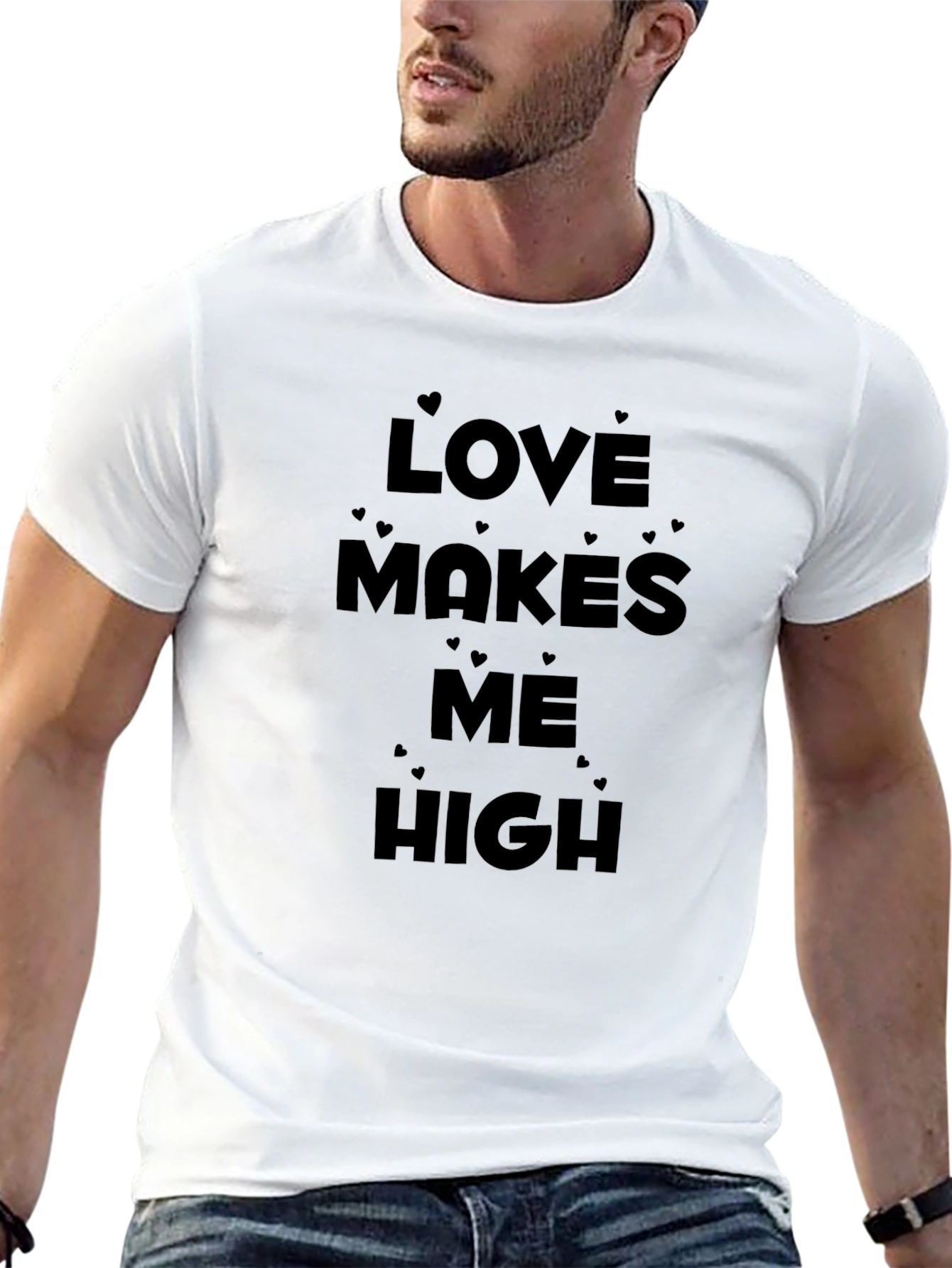 Love Makes Me High Graphic T-Shirt