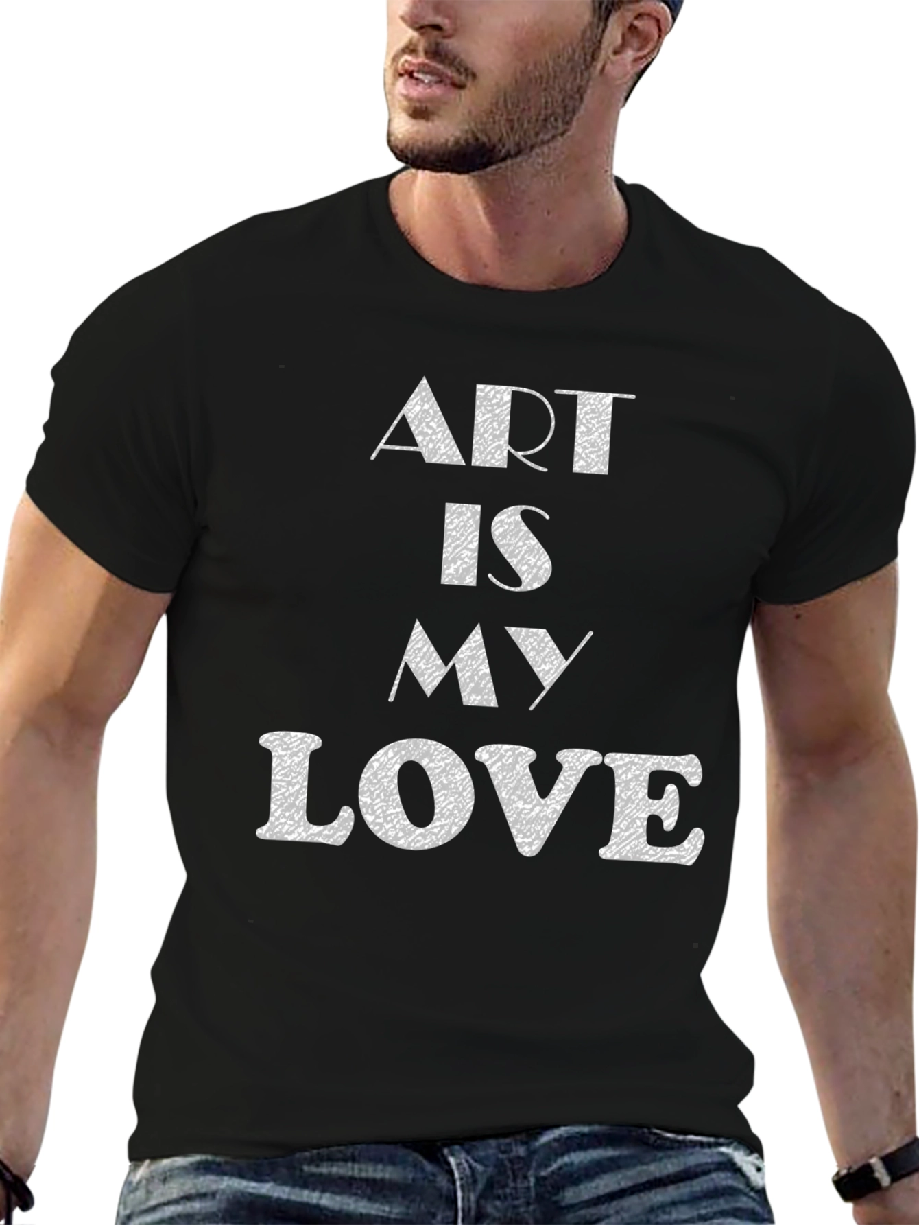 Art Is My Love T-Shirt - Stylish Graphic Tee