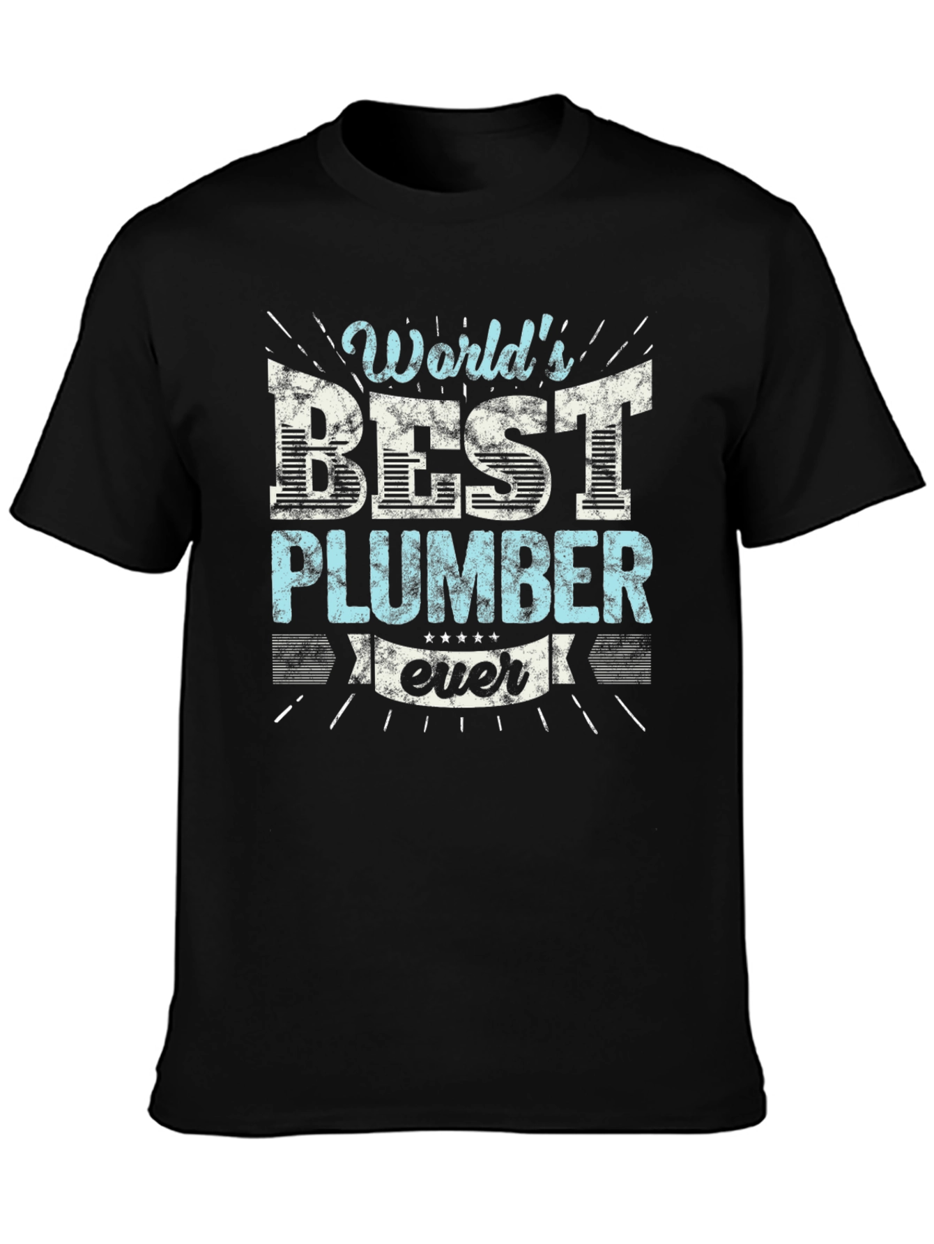 Worlds Best Plumber T-Shirt Funny Gift