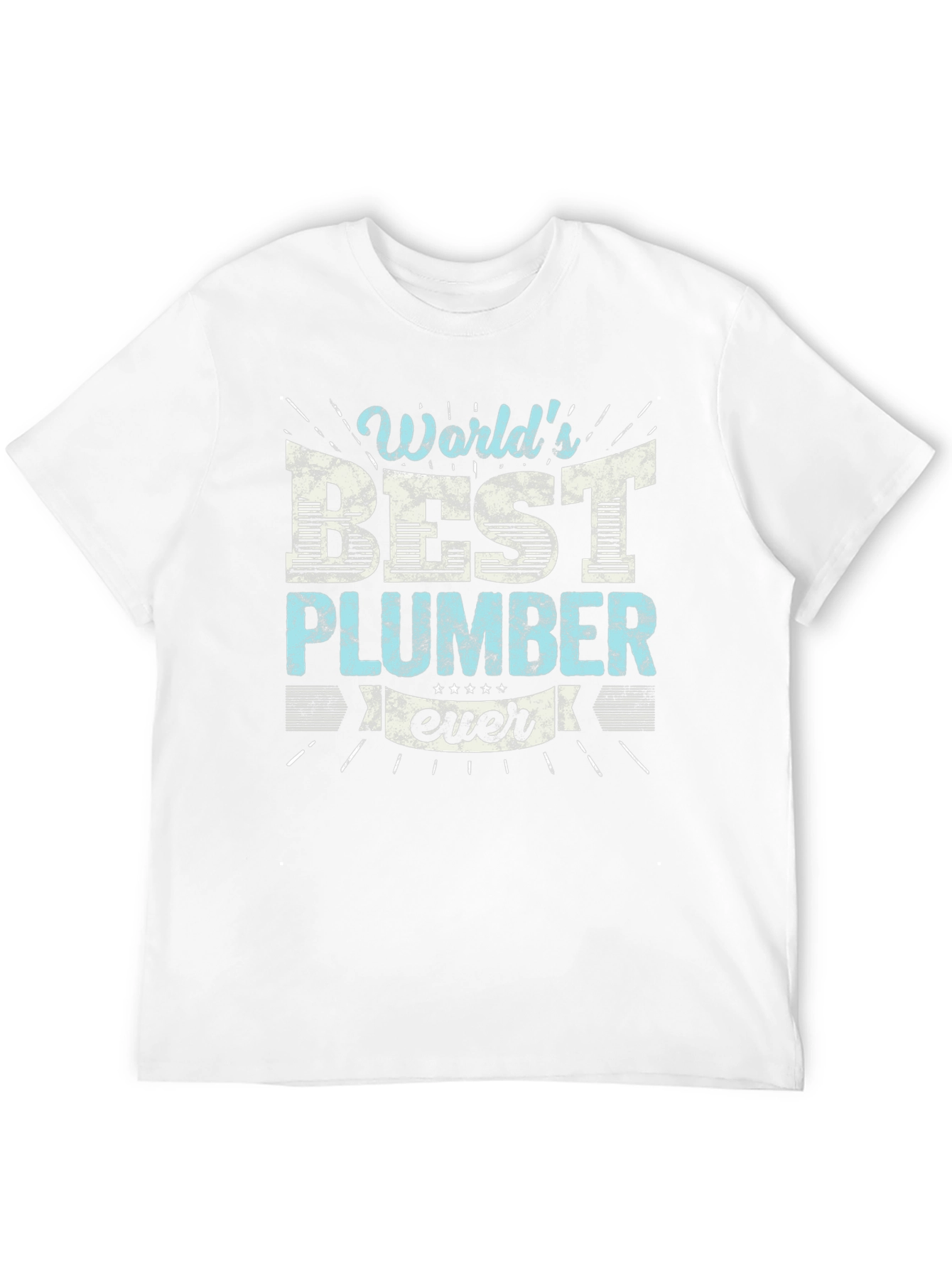 Worlds Best Plumber T-Shirt Funny Gift