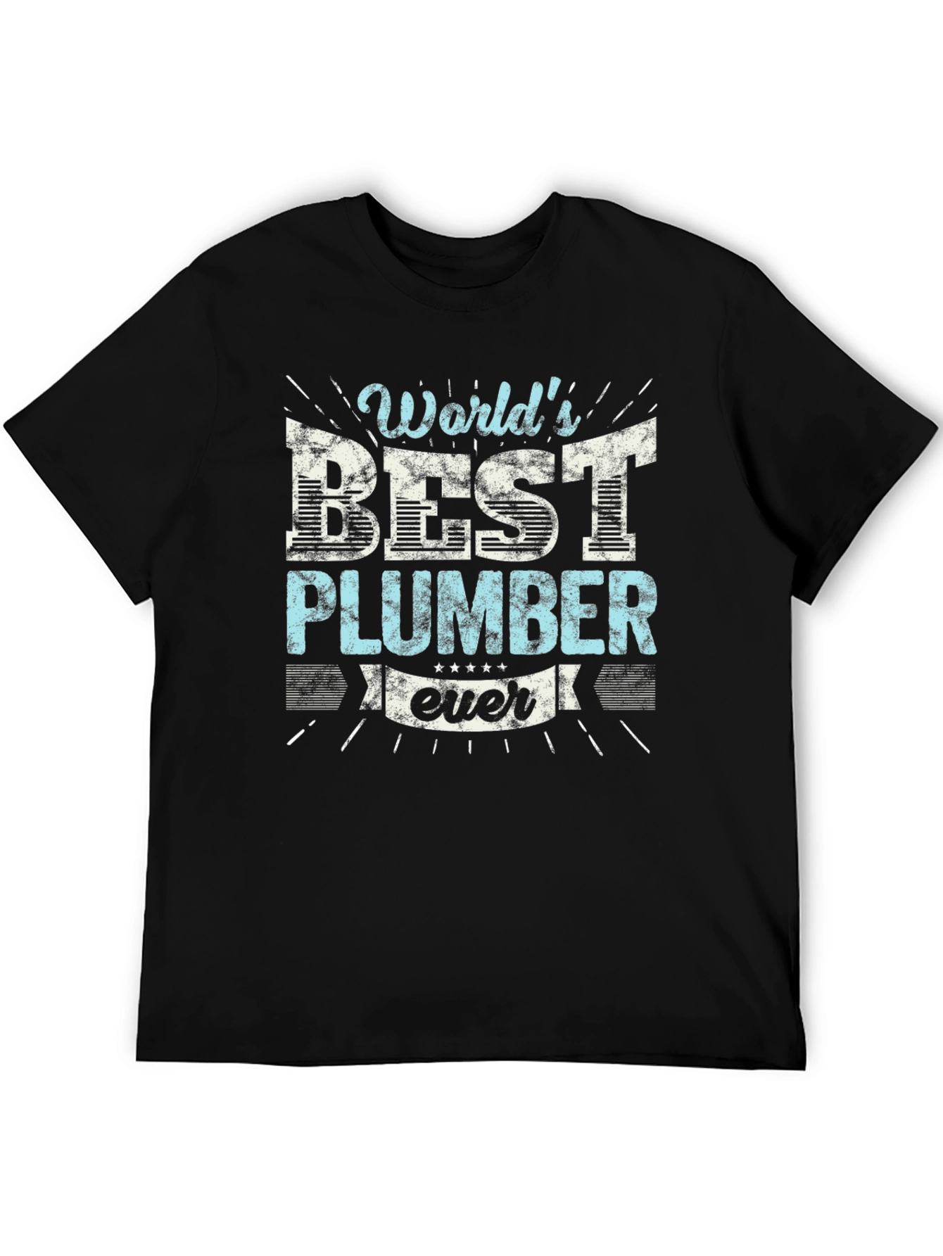 Worlds Best Plumber T-Shirt Funny Gift
