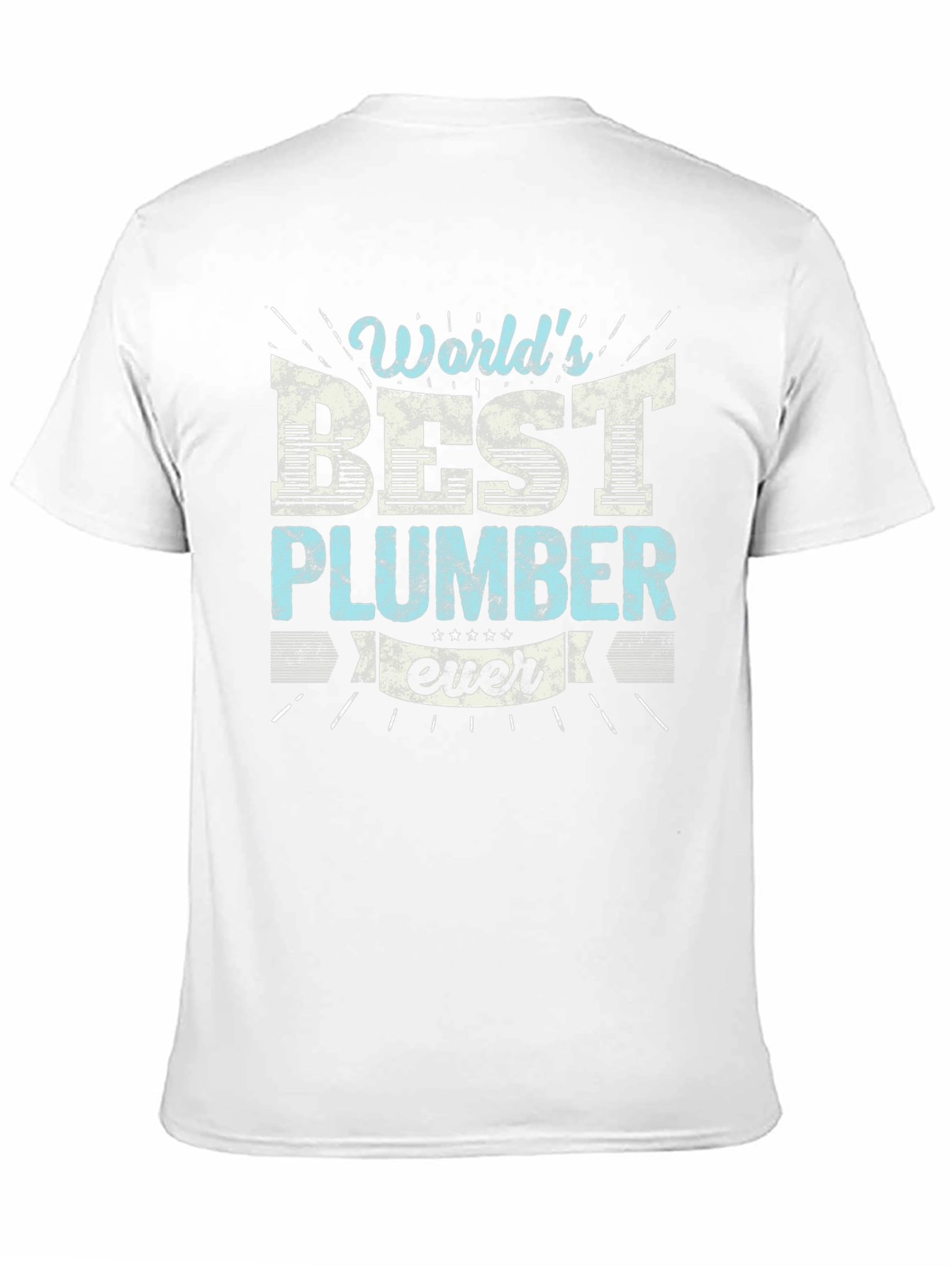 Worlds Best Plumber T-Shirt Funny Gift