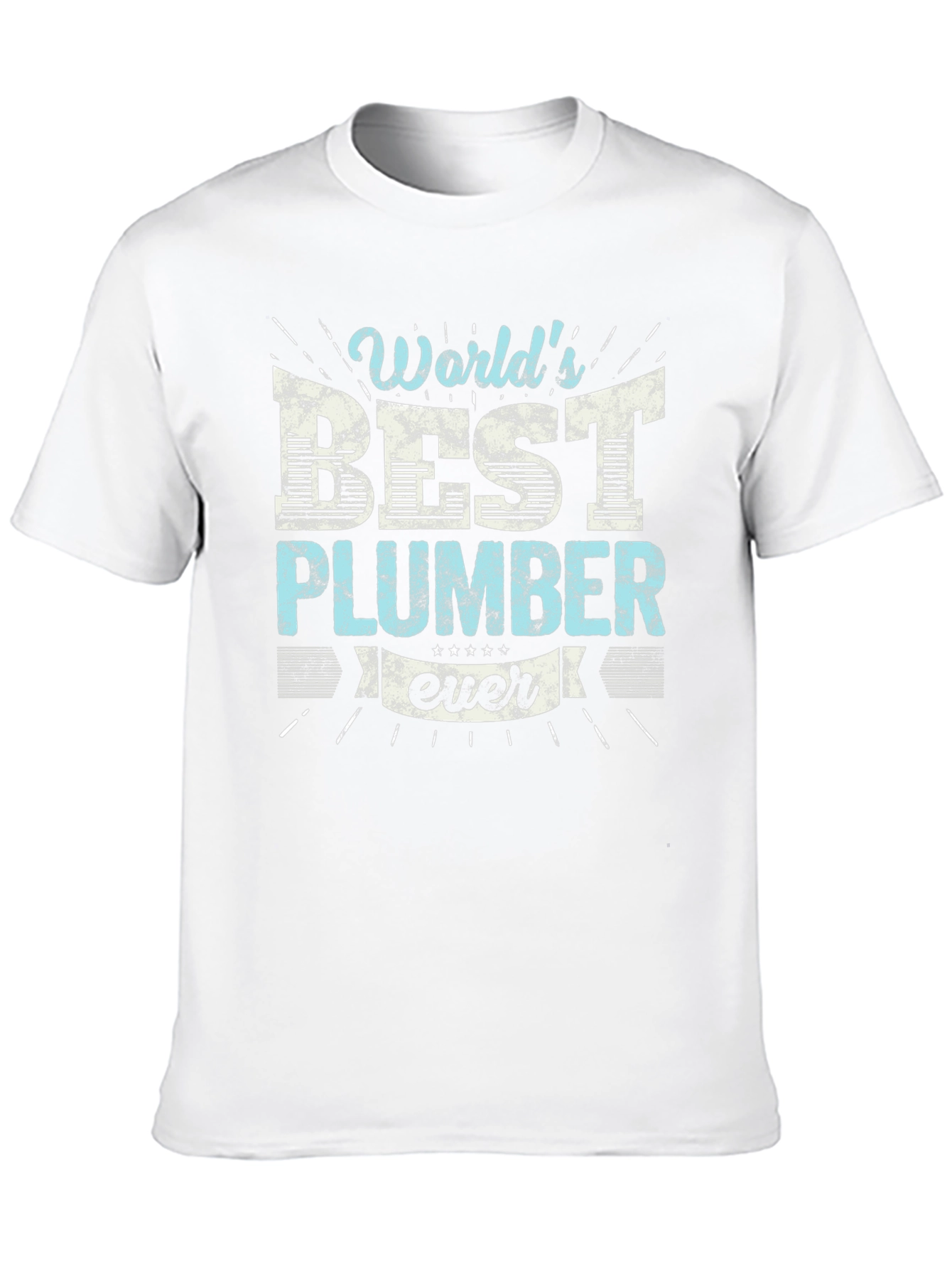 Worlds Best Plumber T-Shirt Funny Gift