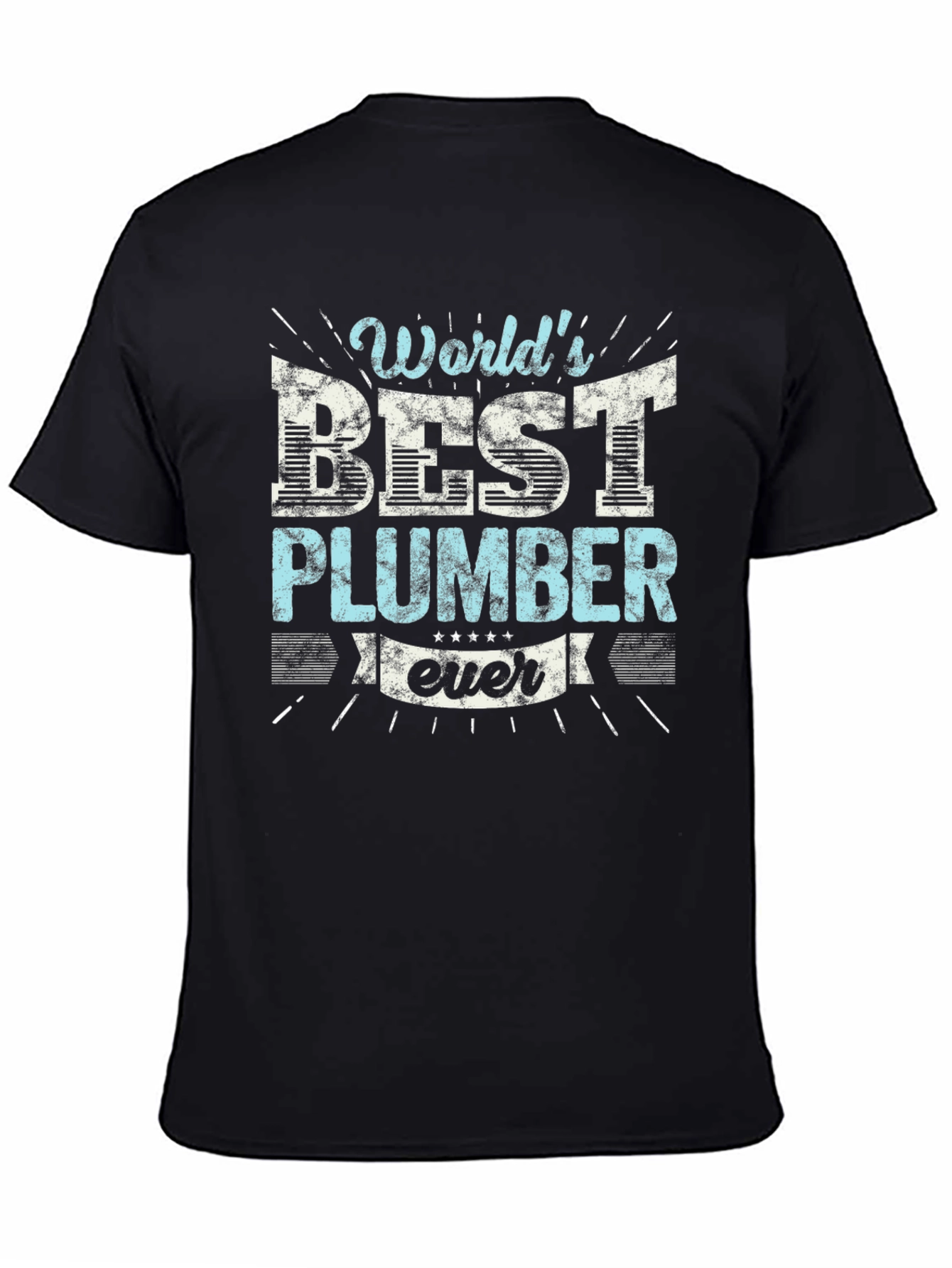 Worlds Best Plumber T-Shirt Funny Gift