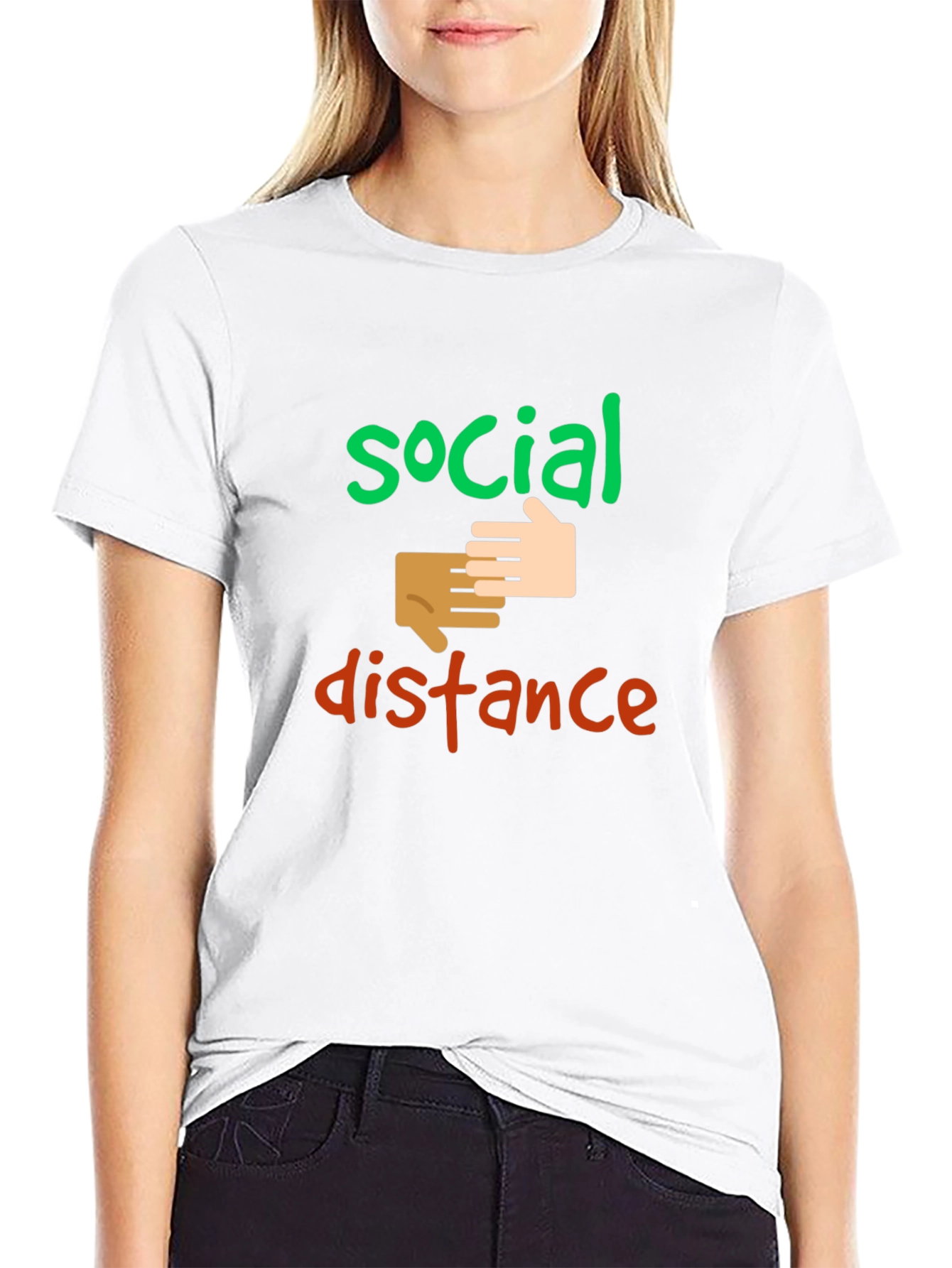 Social Distance Graphic Tee - Unisex