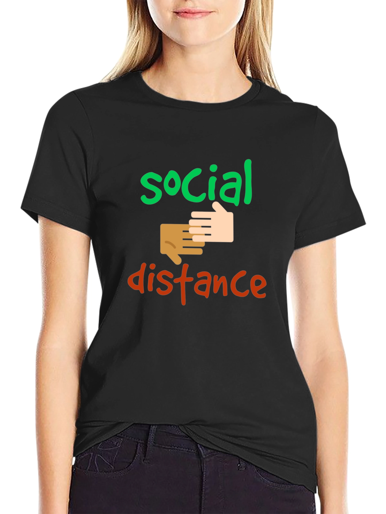 Social Distance Graphic Tee - Unisex
