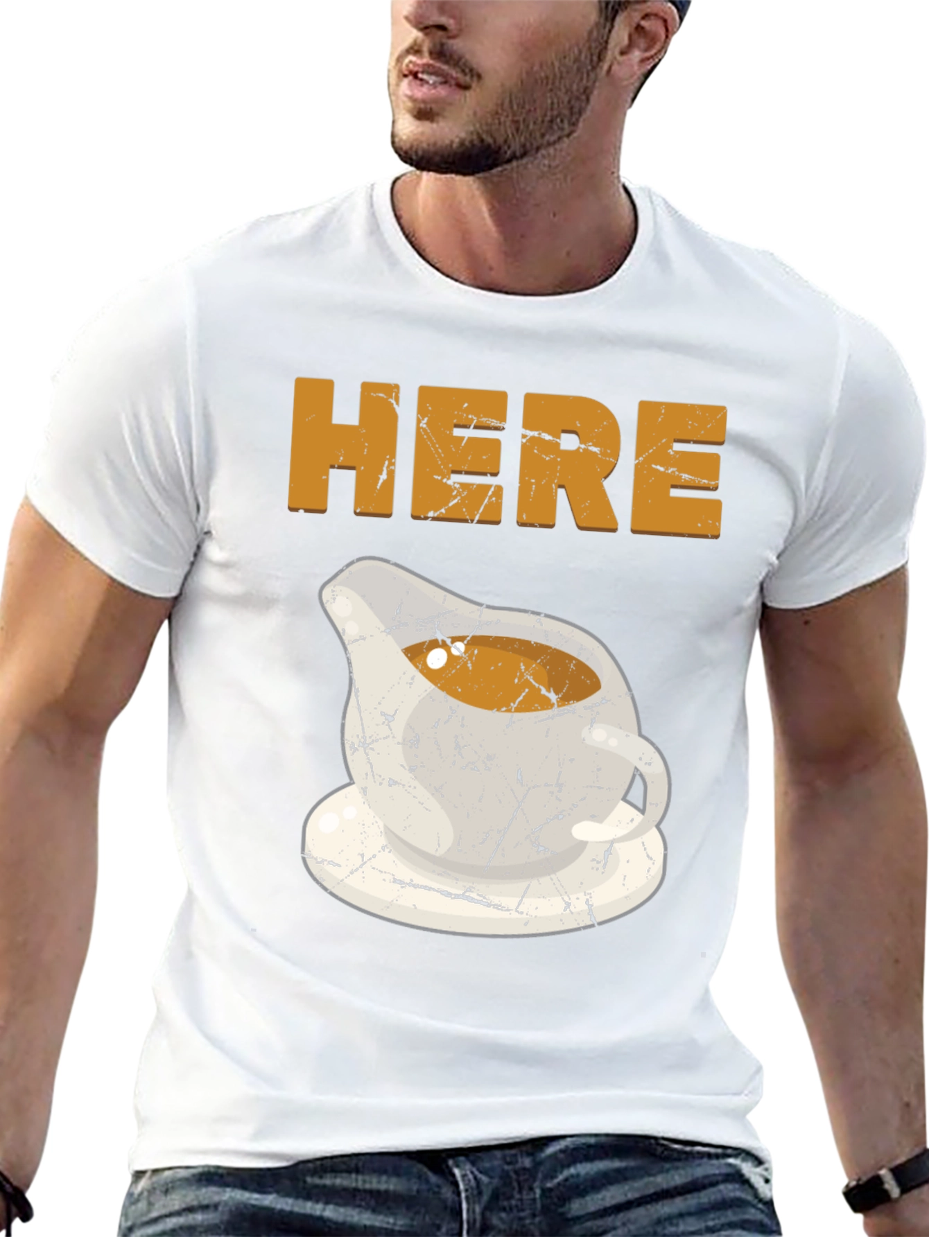 Here For The Gravy Thanksgiving T-Shirt