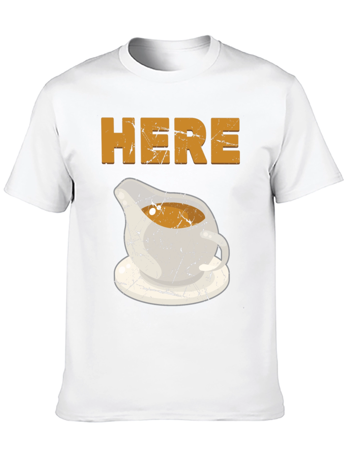 Here For The Gravy Thanksgiving T-Shirt