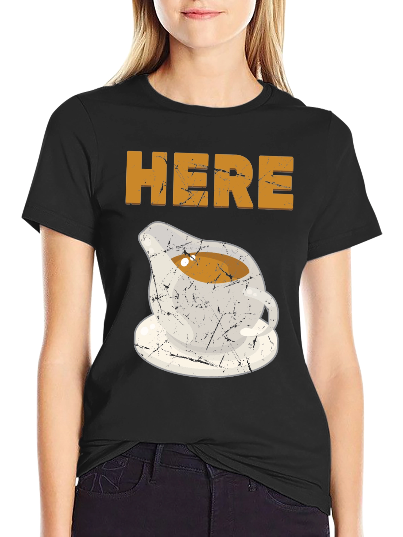 Here For The Gravy Thanksgiving T-Shirt