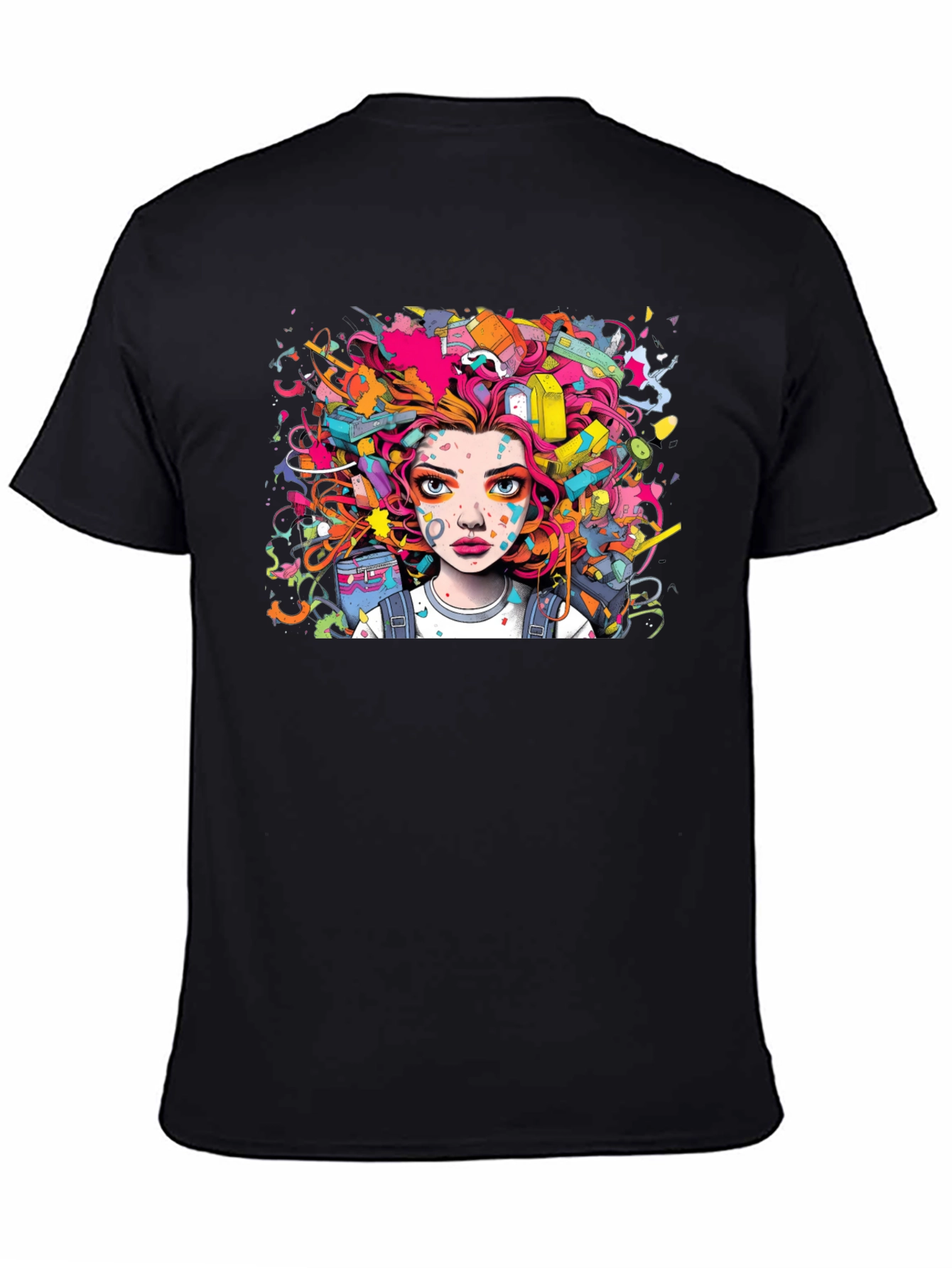 Vibrant Graffiti Art T-Shirt