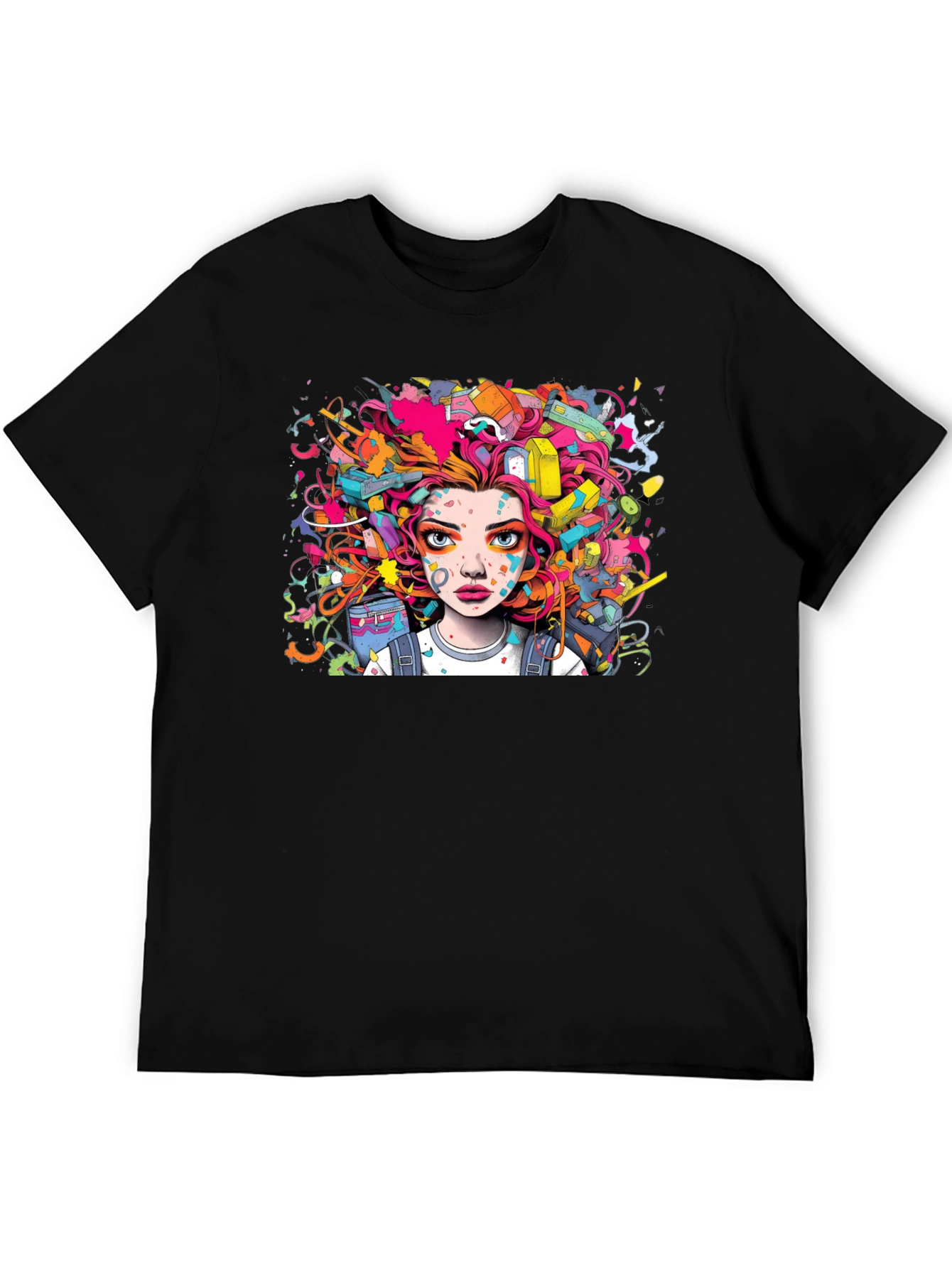 Vibrant Graffiti Art T-Shirt