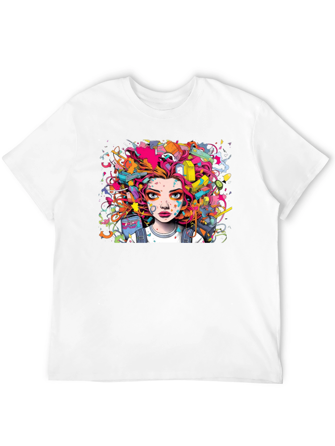 Vibrant Graffiti Art T-Shirt