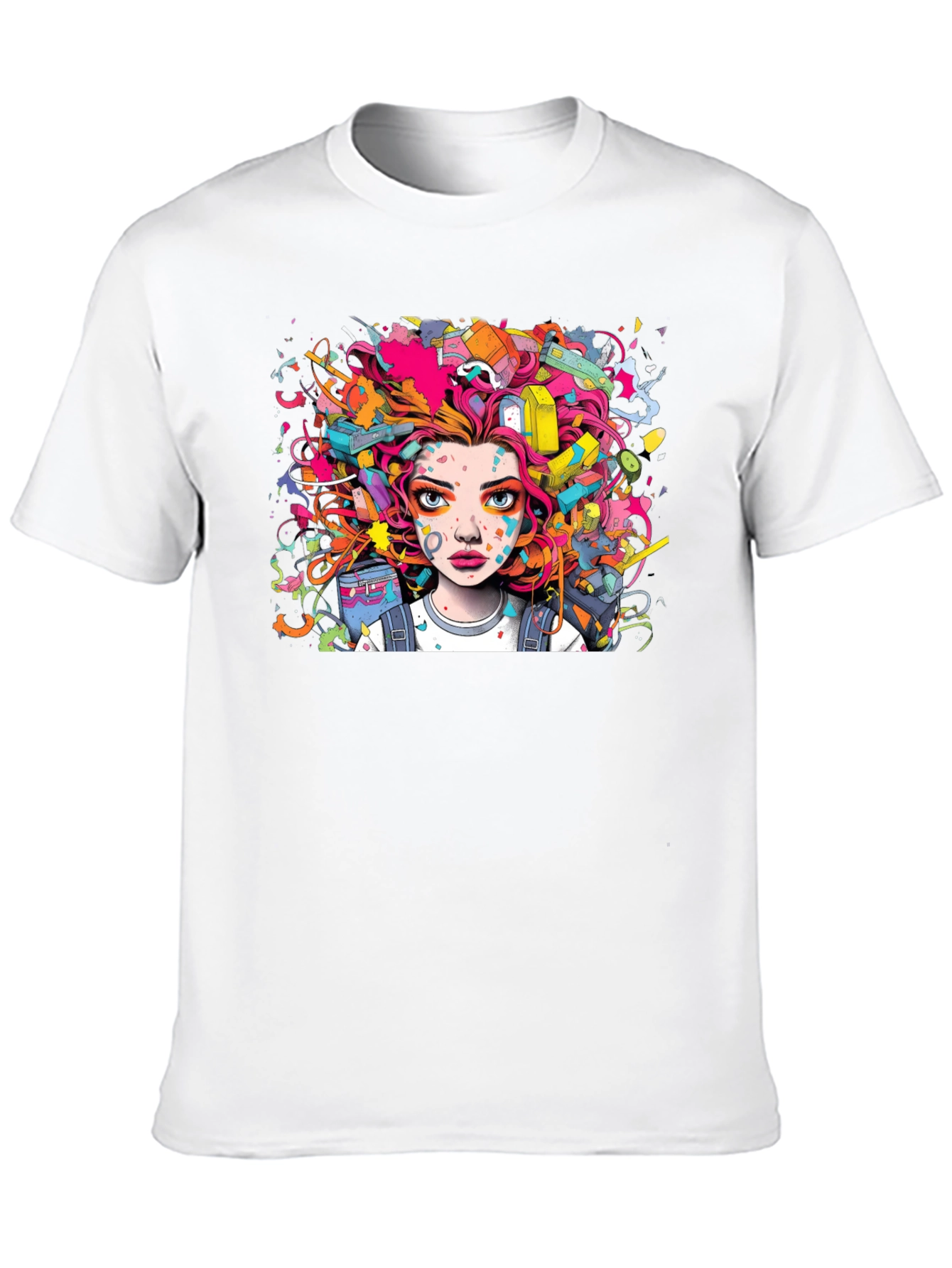 Vibrant Graffiti Art T-Shirt