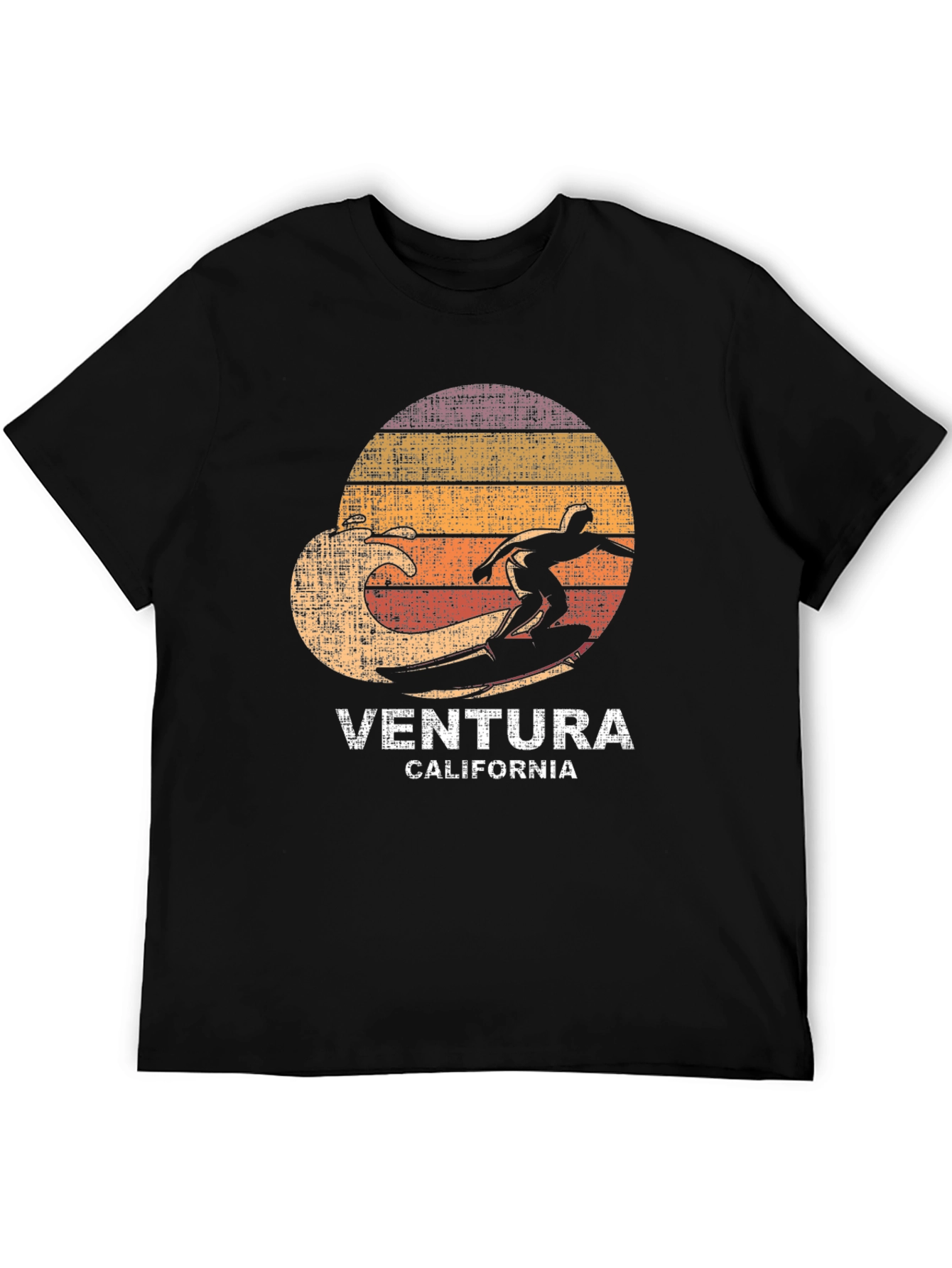 Ventura California Surfer Graphic T-Shirt