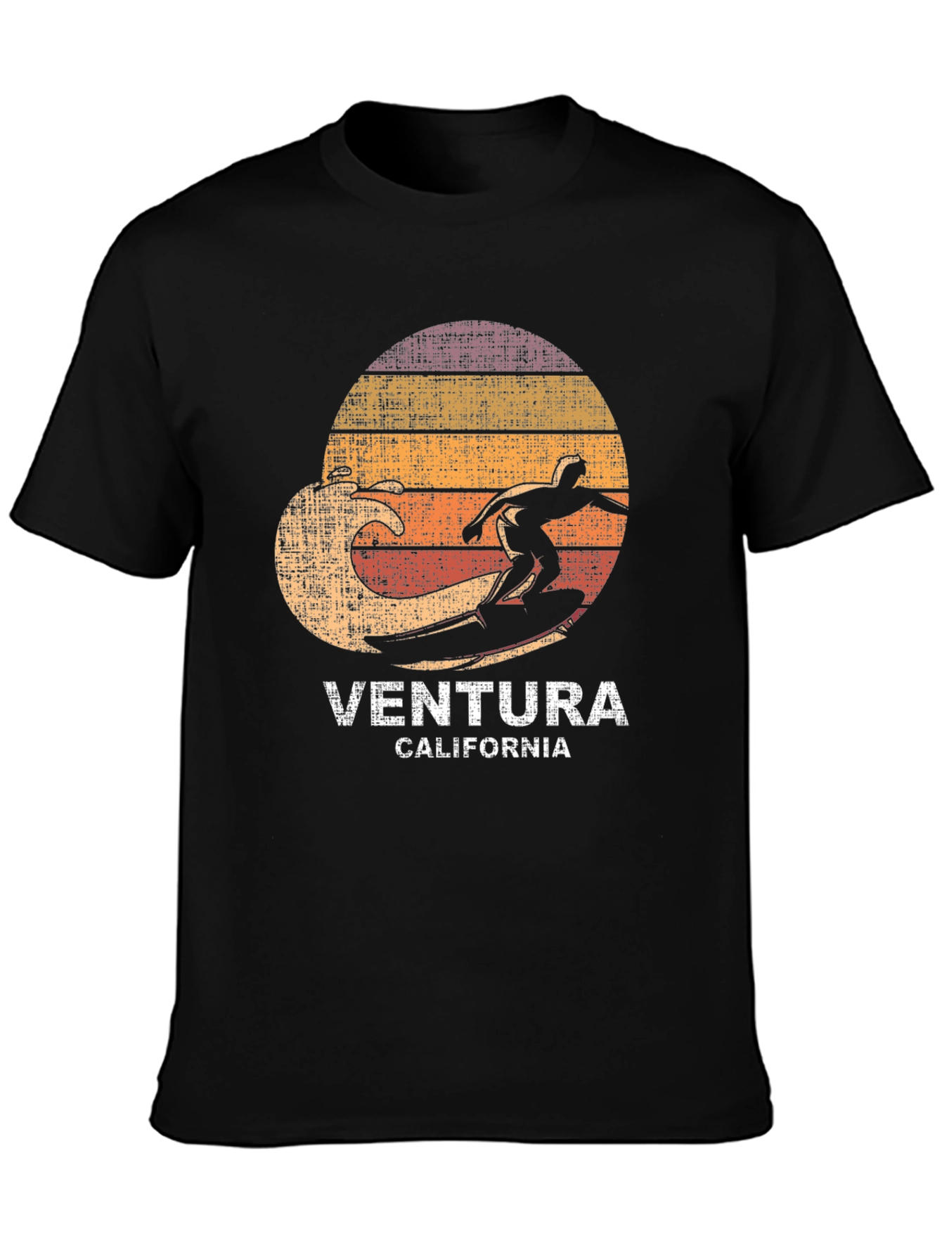 Ventura California Surfer Graphic T-Shirt