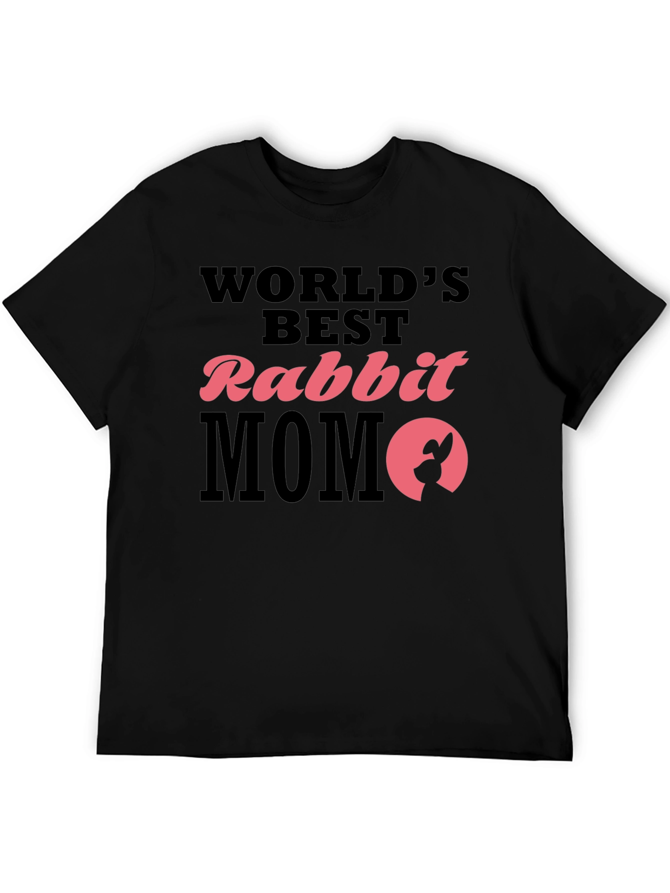 Worlds Best Rabbit Mom T-Shirt Cute Bunny Tee