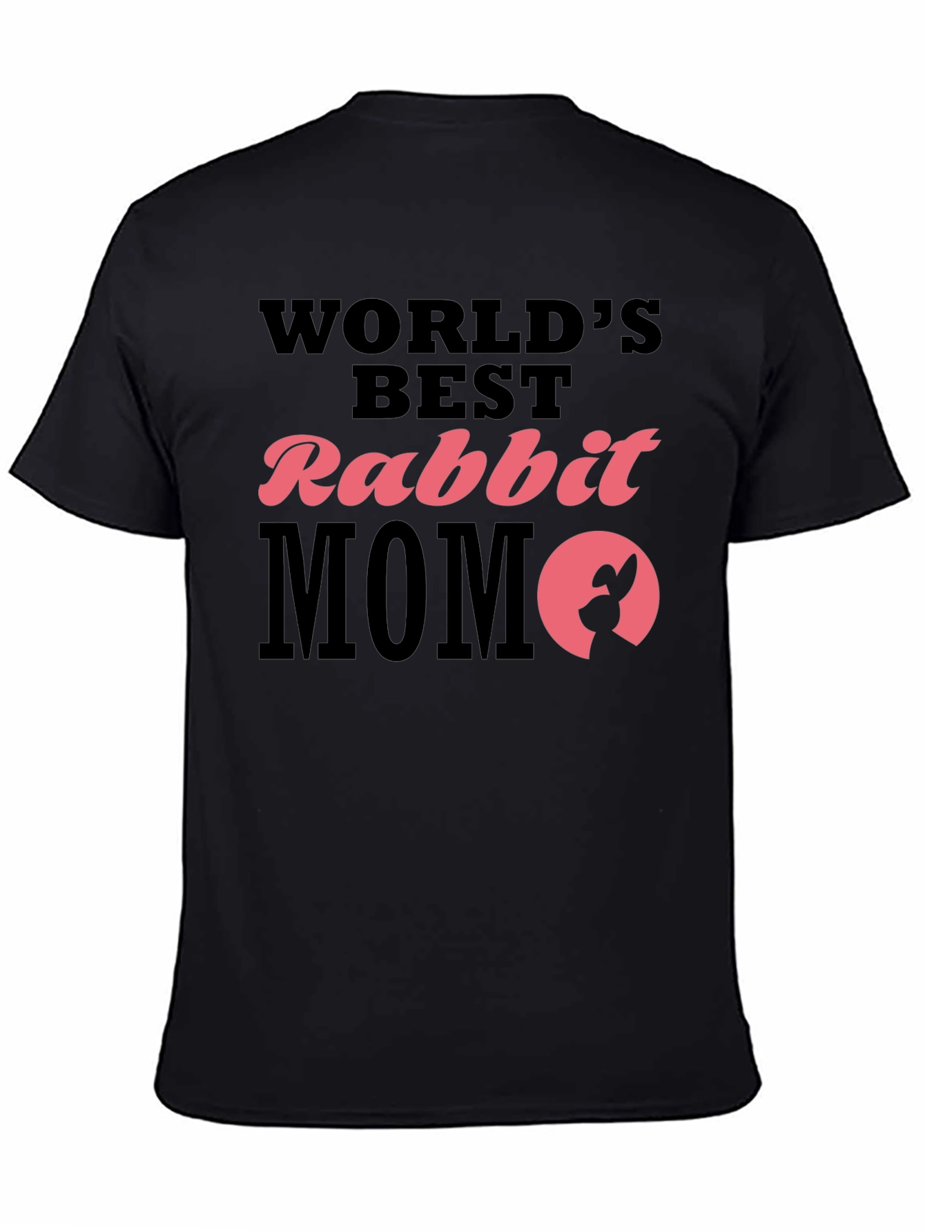 Worlds Best Rabbit Mom T-Shirt Cute Bunny Tee