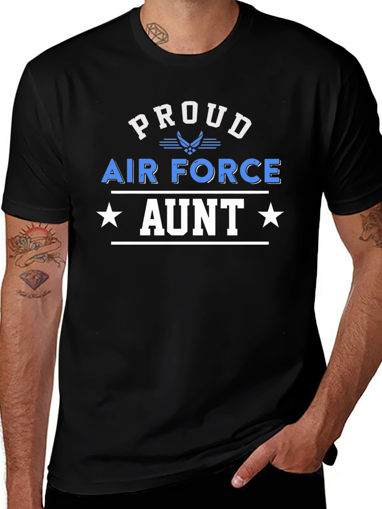 Proud Air Force Aunt T-Shirt