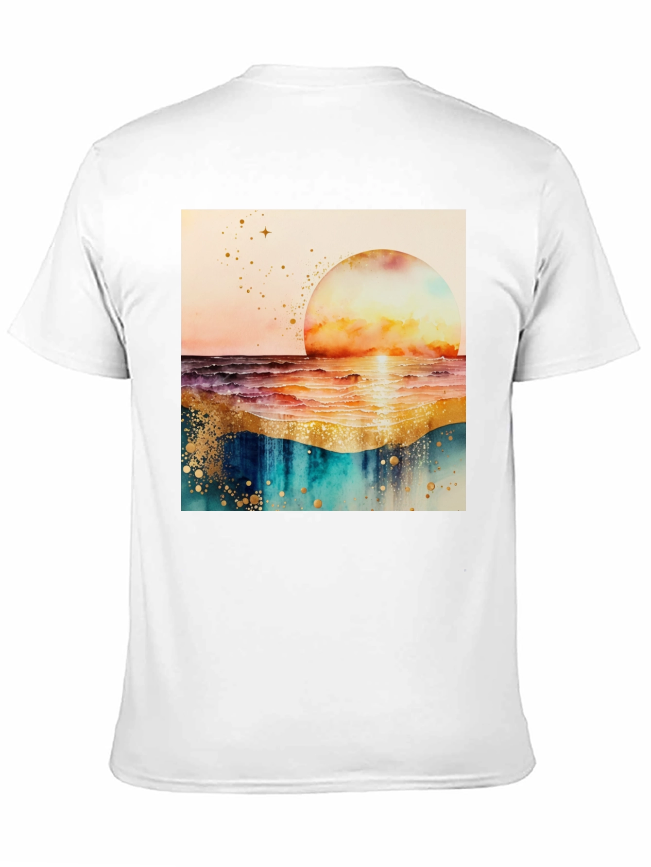 Sunset Wave Graphic Tee - Stylish and Comfortable