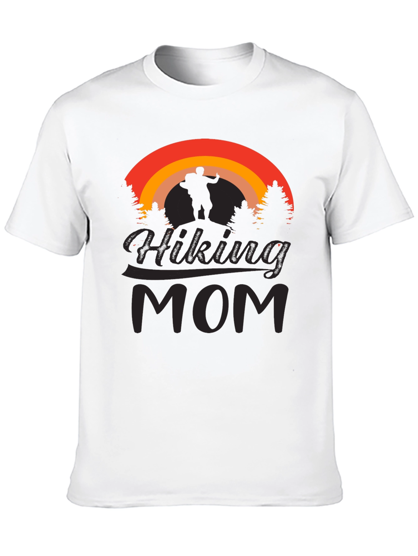 Hiking Mom Graphic T-Shirt - Adventure Ready!