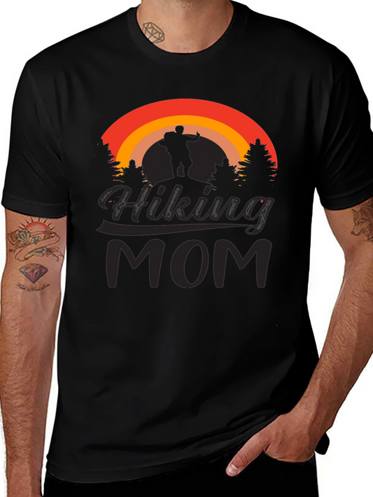 Hiking Mom Graphic T-Shirt - Adventure Ready!