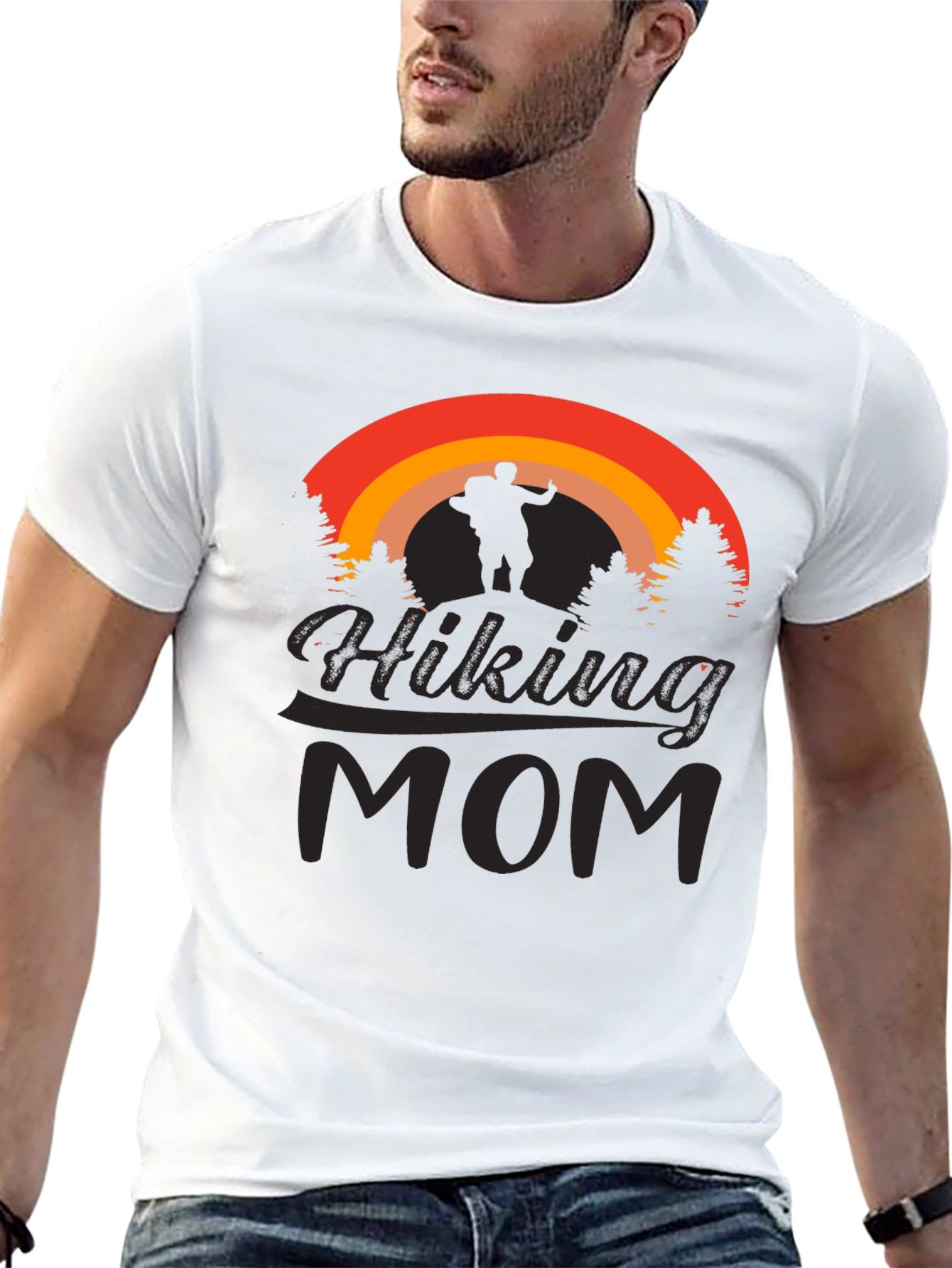 Hiking Mom Graphic T-Shirt - Adventure Ready!