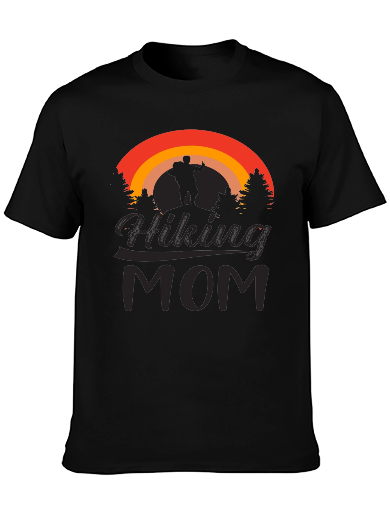 Hiking Mom Graphic T-Shirt - Adventure Ready!