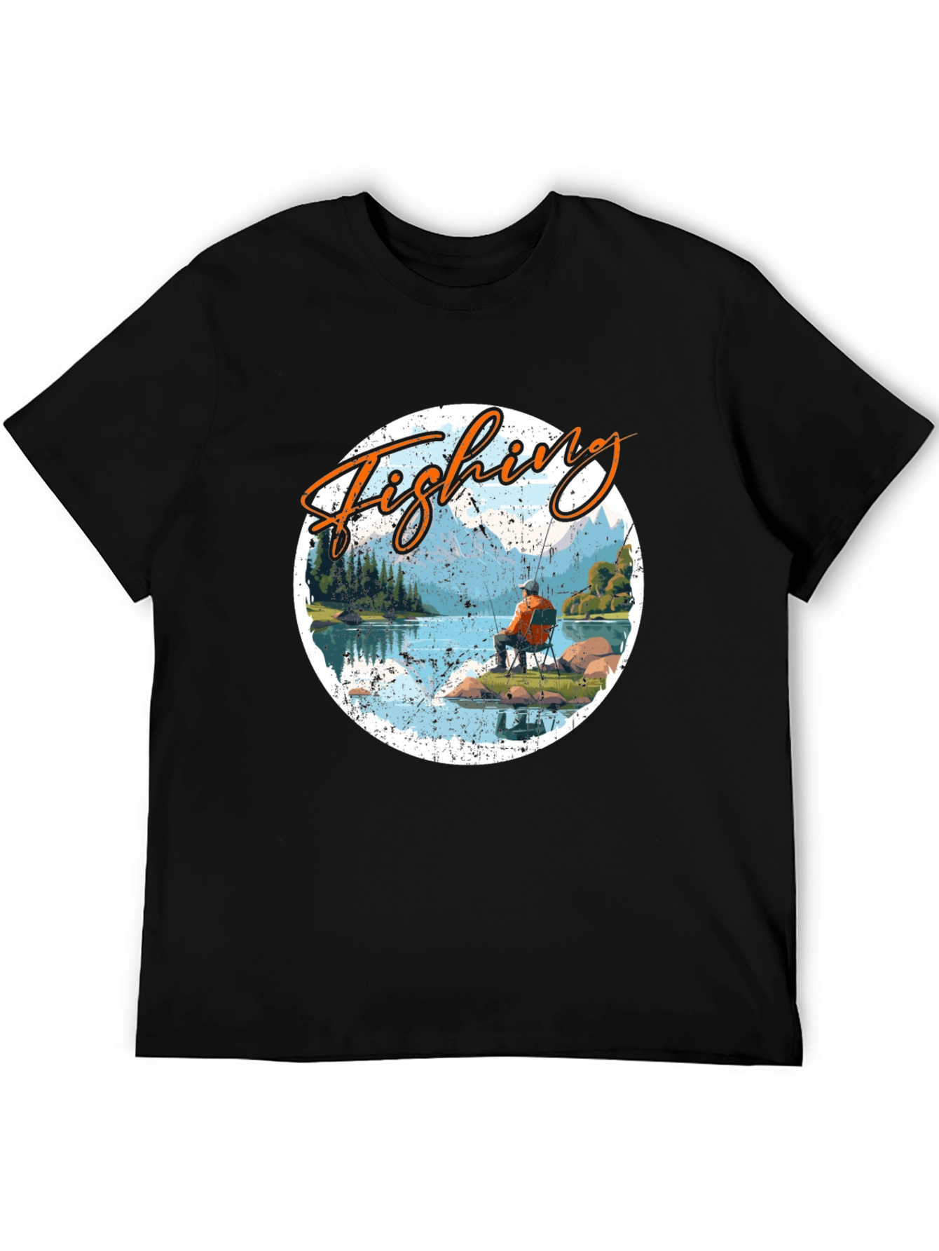 Fishing Graphic Tee - Outdoor Adventure T-Shirt