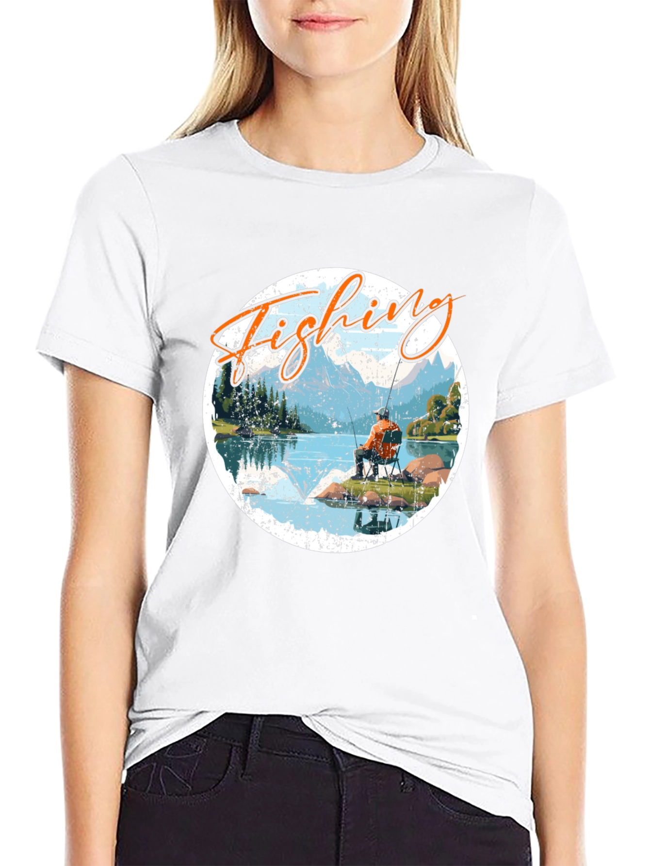 Fishing Graphic Tee - Outdoor Adventure T-Shirt