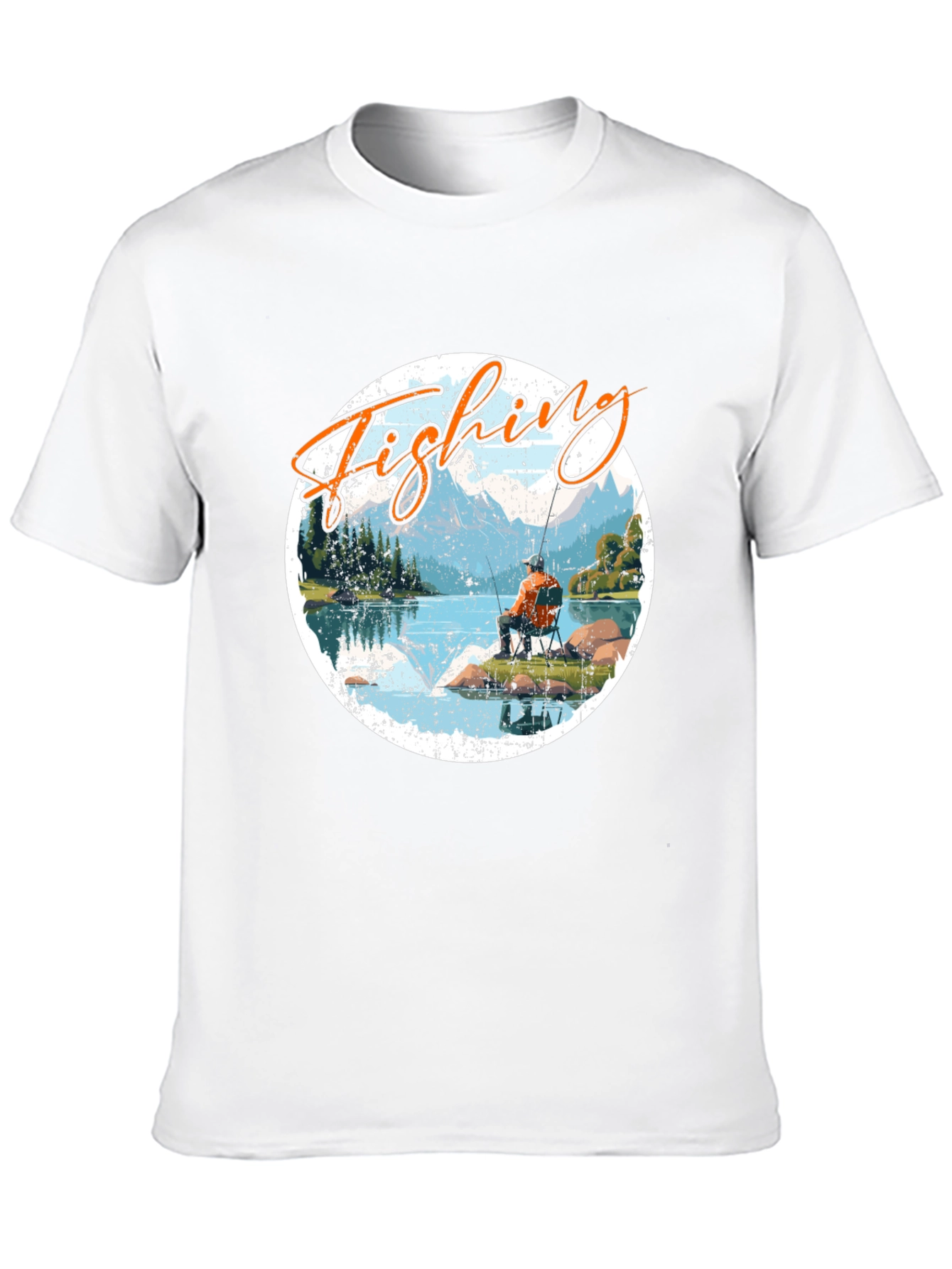 Fishing Graphic Tee - Outdoor Adventure T-Shirt