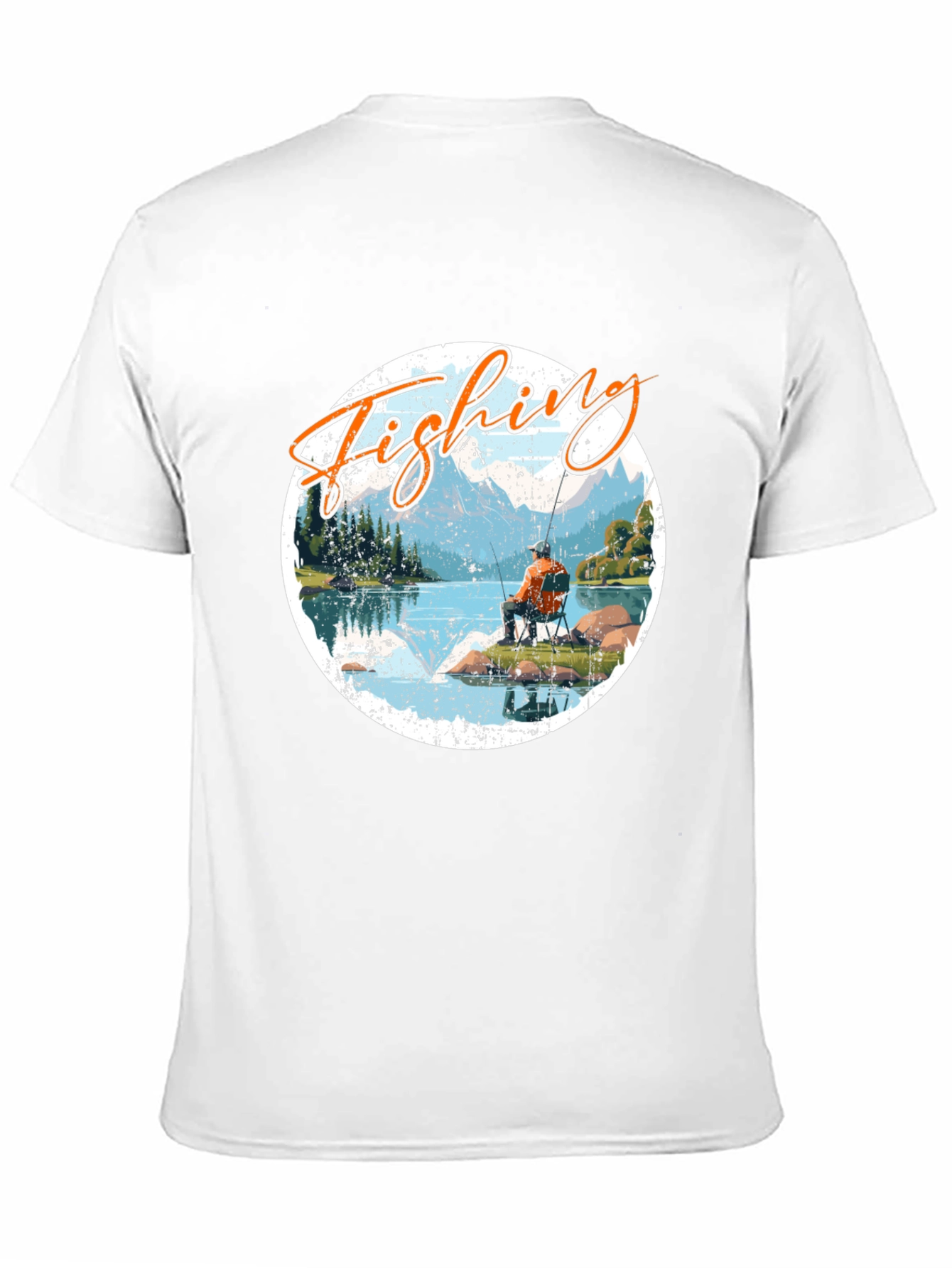 Fishing Graphic Tee - Outdoor Adventure T-Shirt