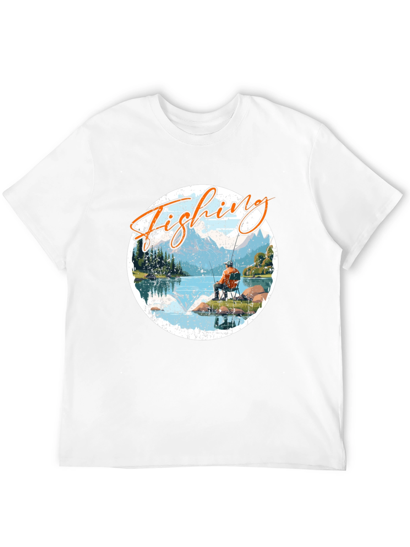 Fishing Graphic Tee - Outdoor Adventure T-Shirt