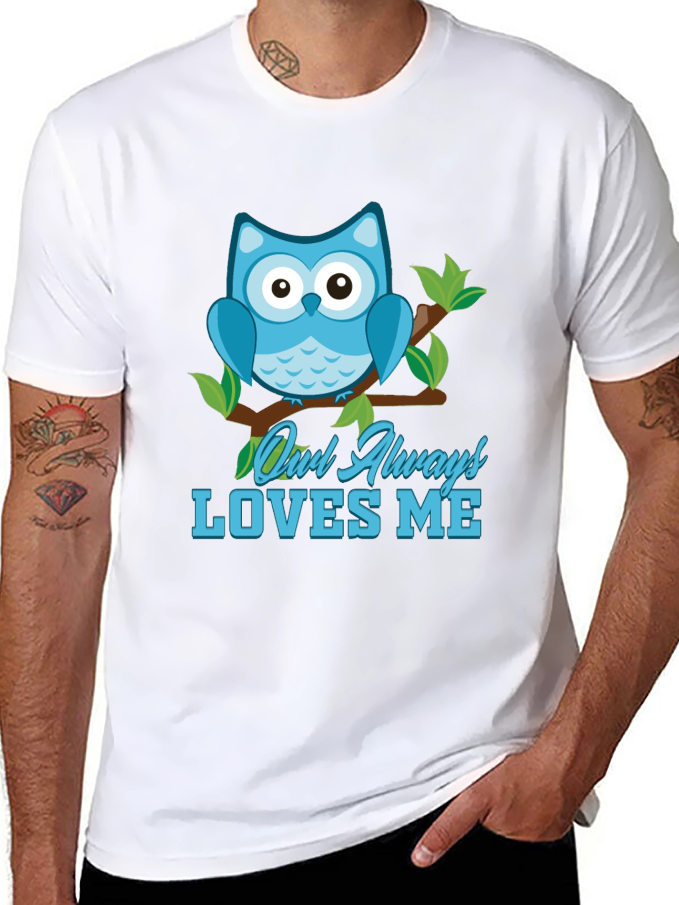 Owl Always Loves Me Graphic T-Shirt