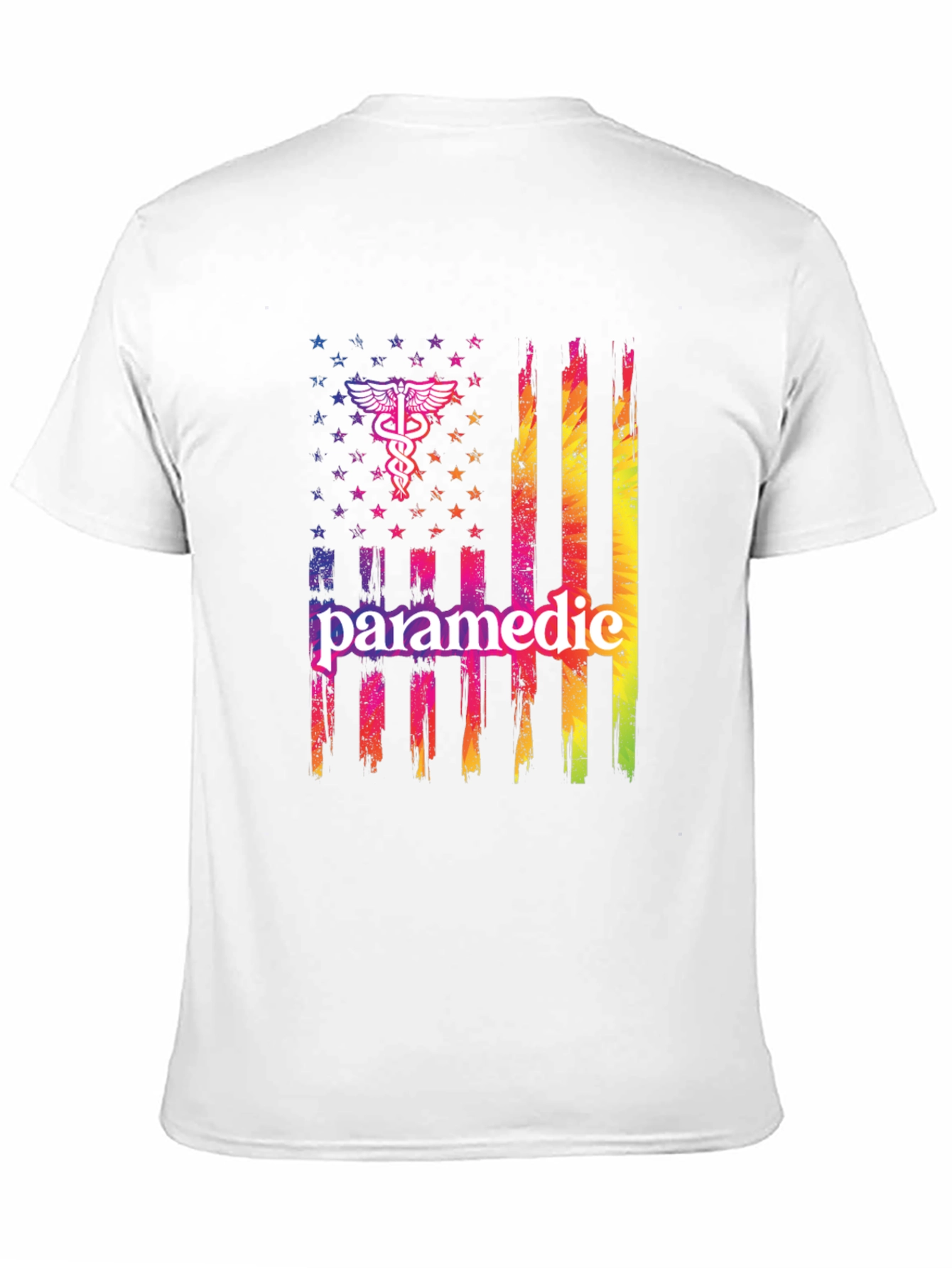 Paramedic American Flag T-Shirt