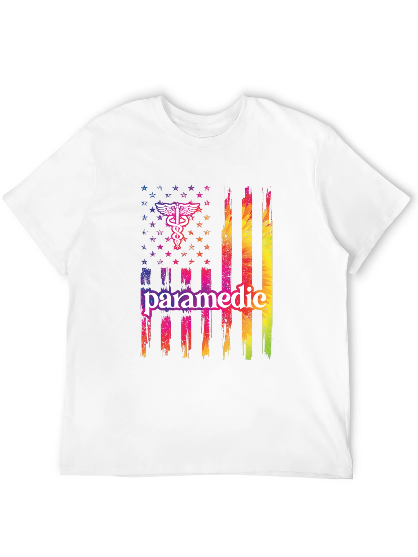 Paramedic American Flag T-Shirt