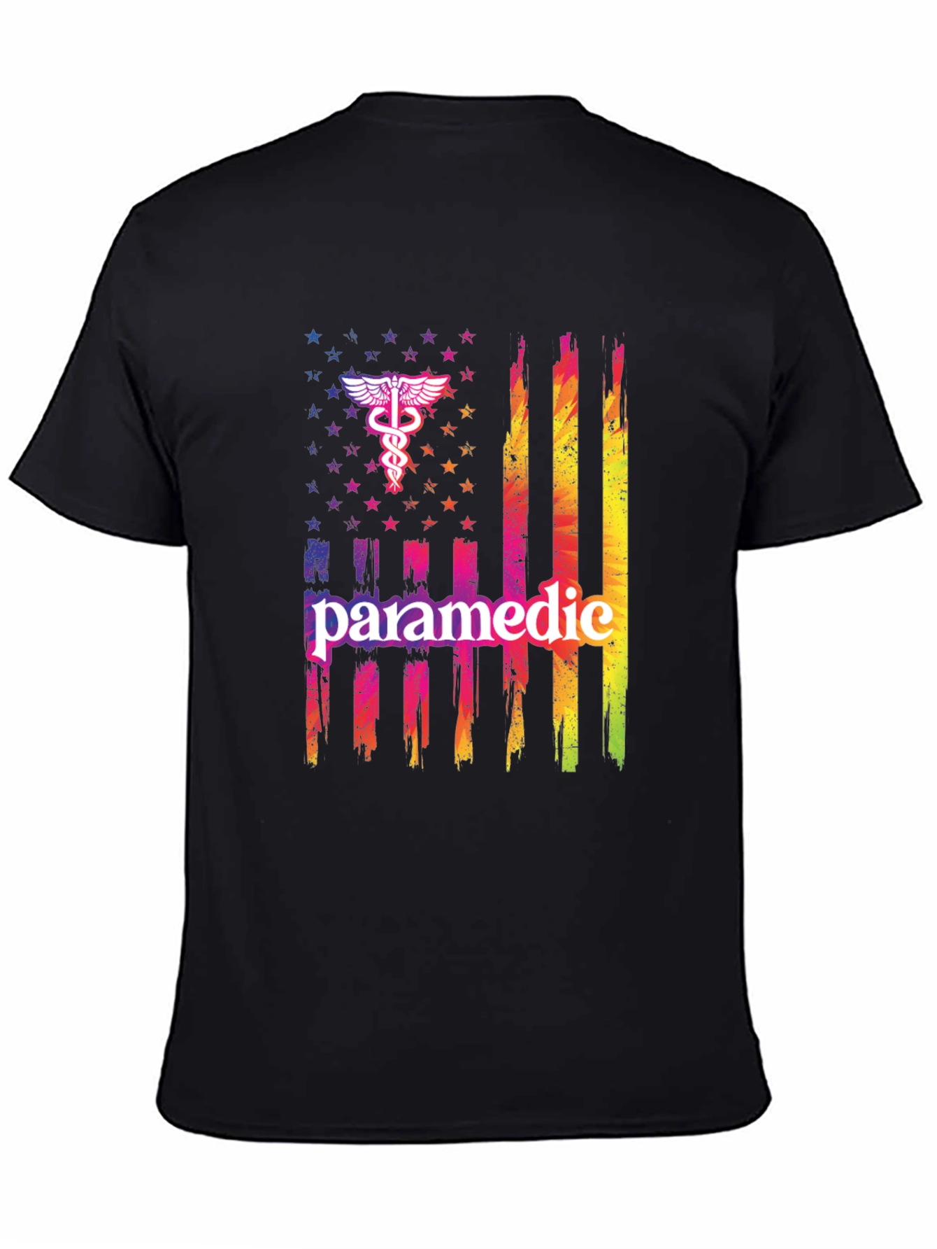 Paramedic American Flag T-Shirt