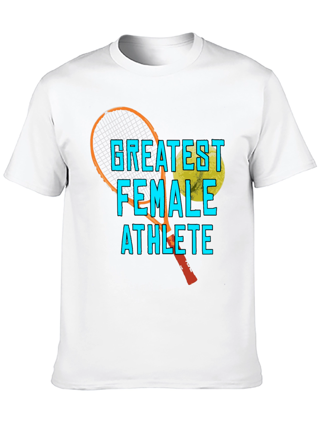 Greatest Female Athlete Tennis T-Shirt