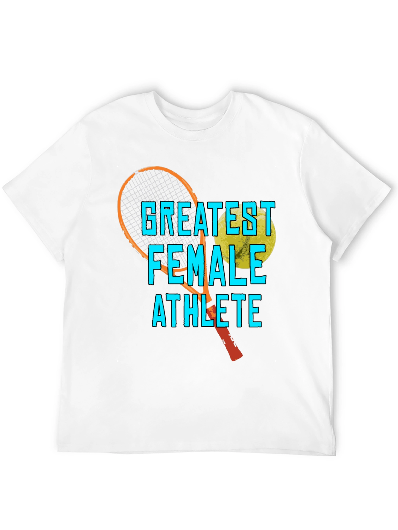Greatest Female Athlete Tennis T-Shirt