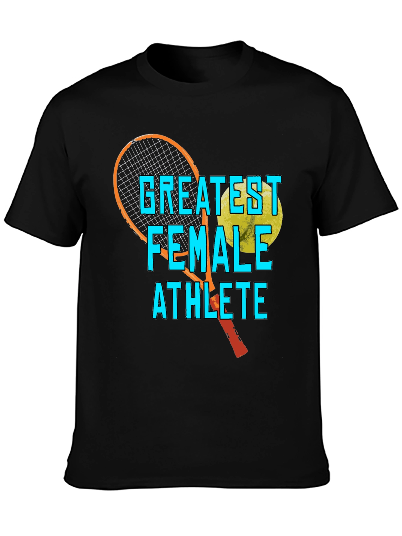 Greatest Female Athlete Tennis T-Shirt