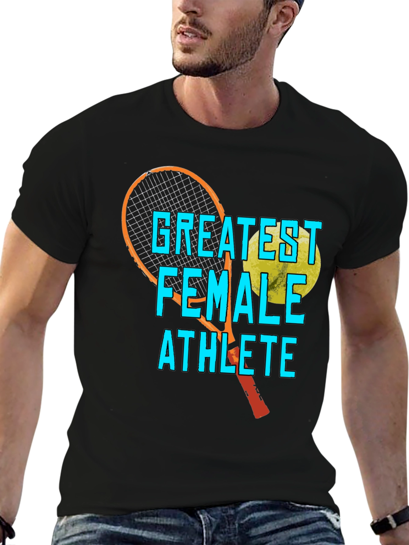 Greatest Female Athlete Tennis T-Shirt