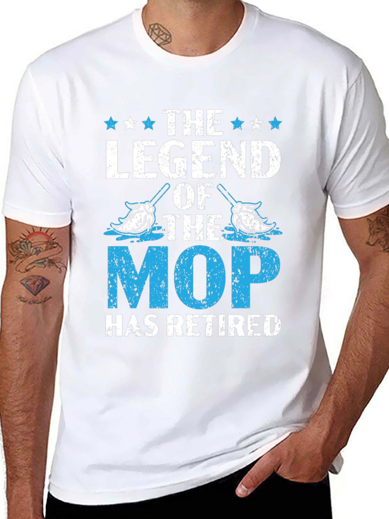 The Legend of the Mop Retired T-Shirt