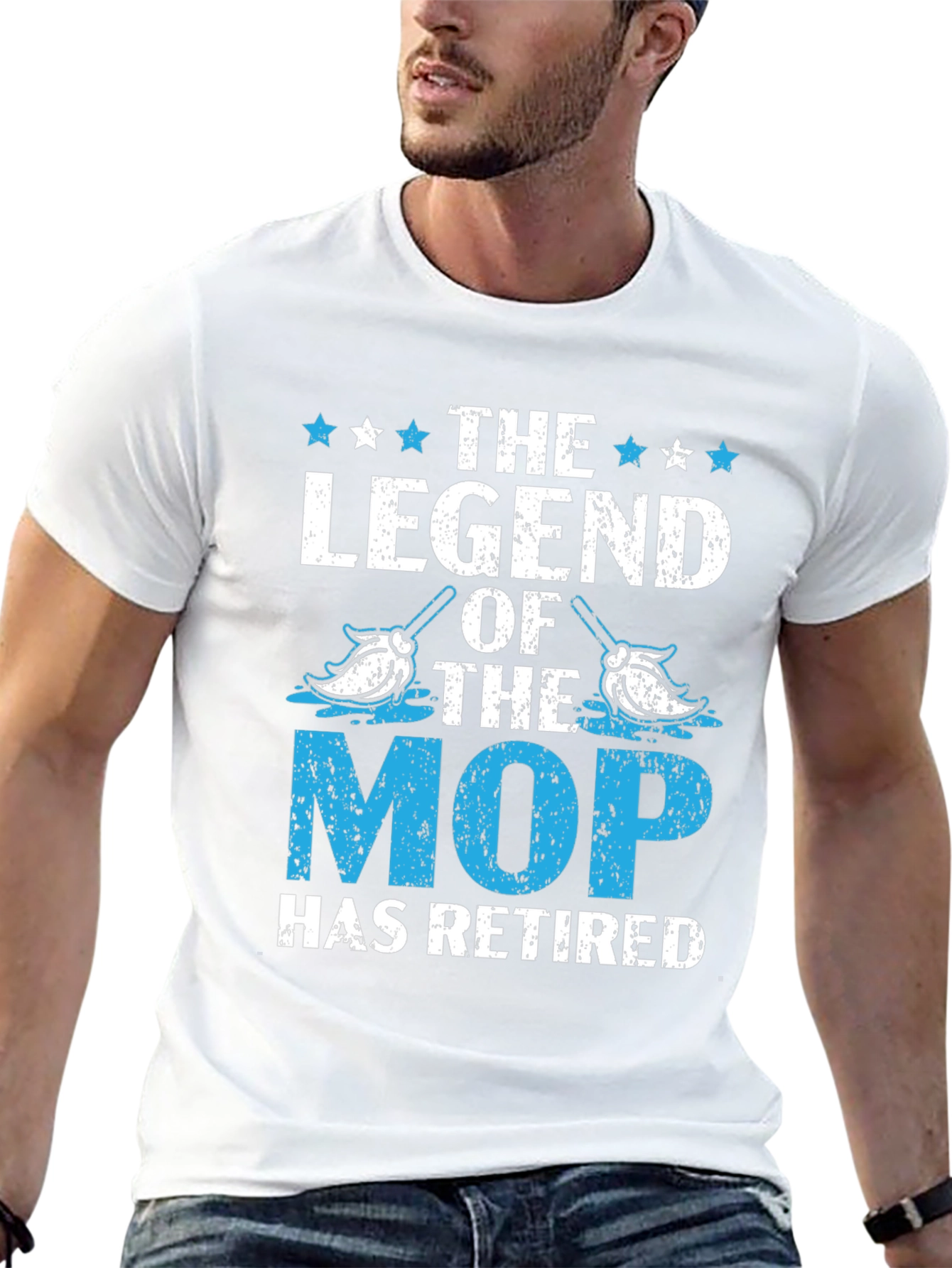 The Legend of the Mop Retired T-Shirt