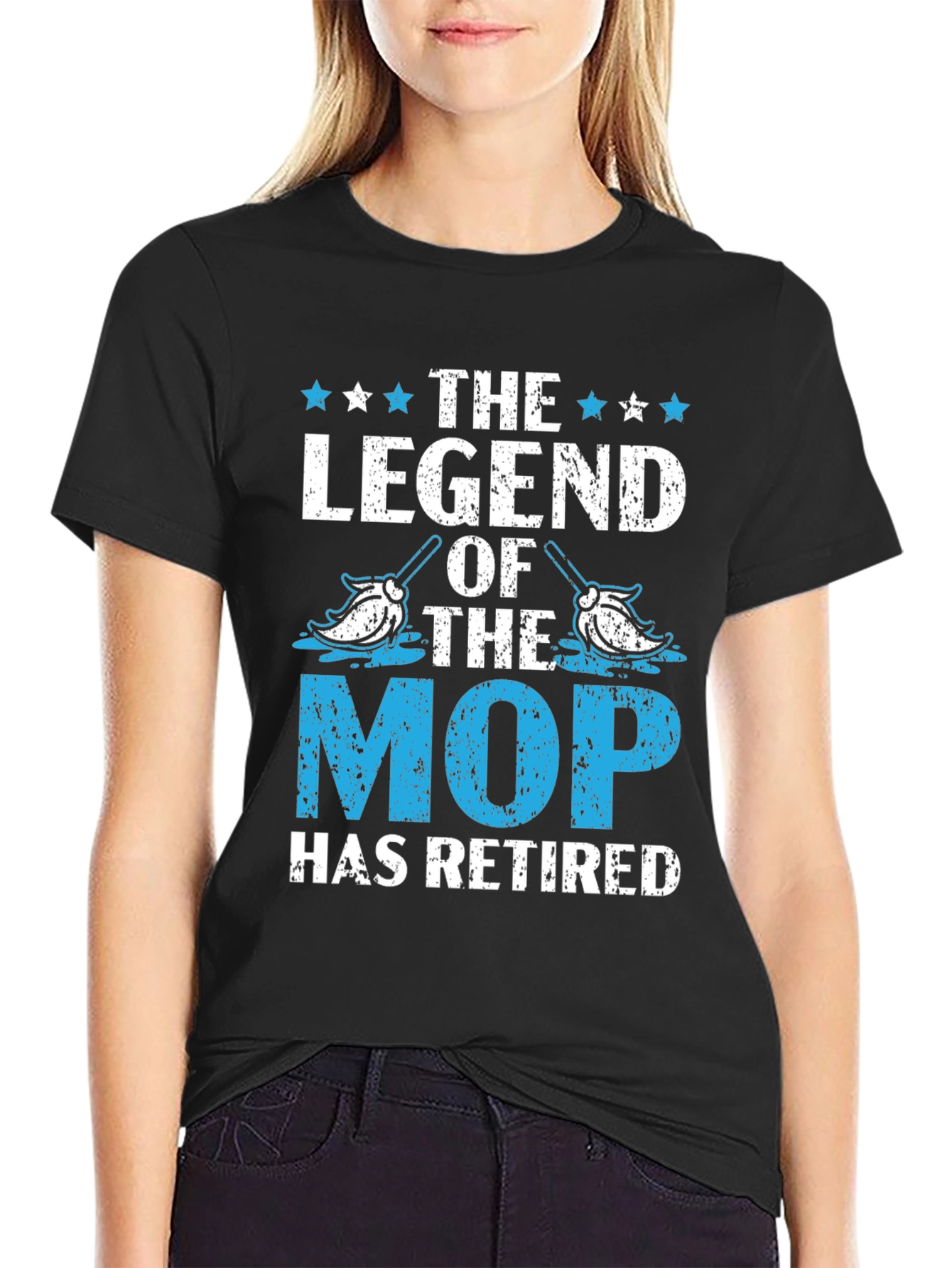The Legend of the Mop Retired T-Shirt